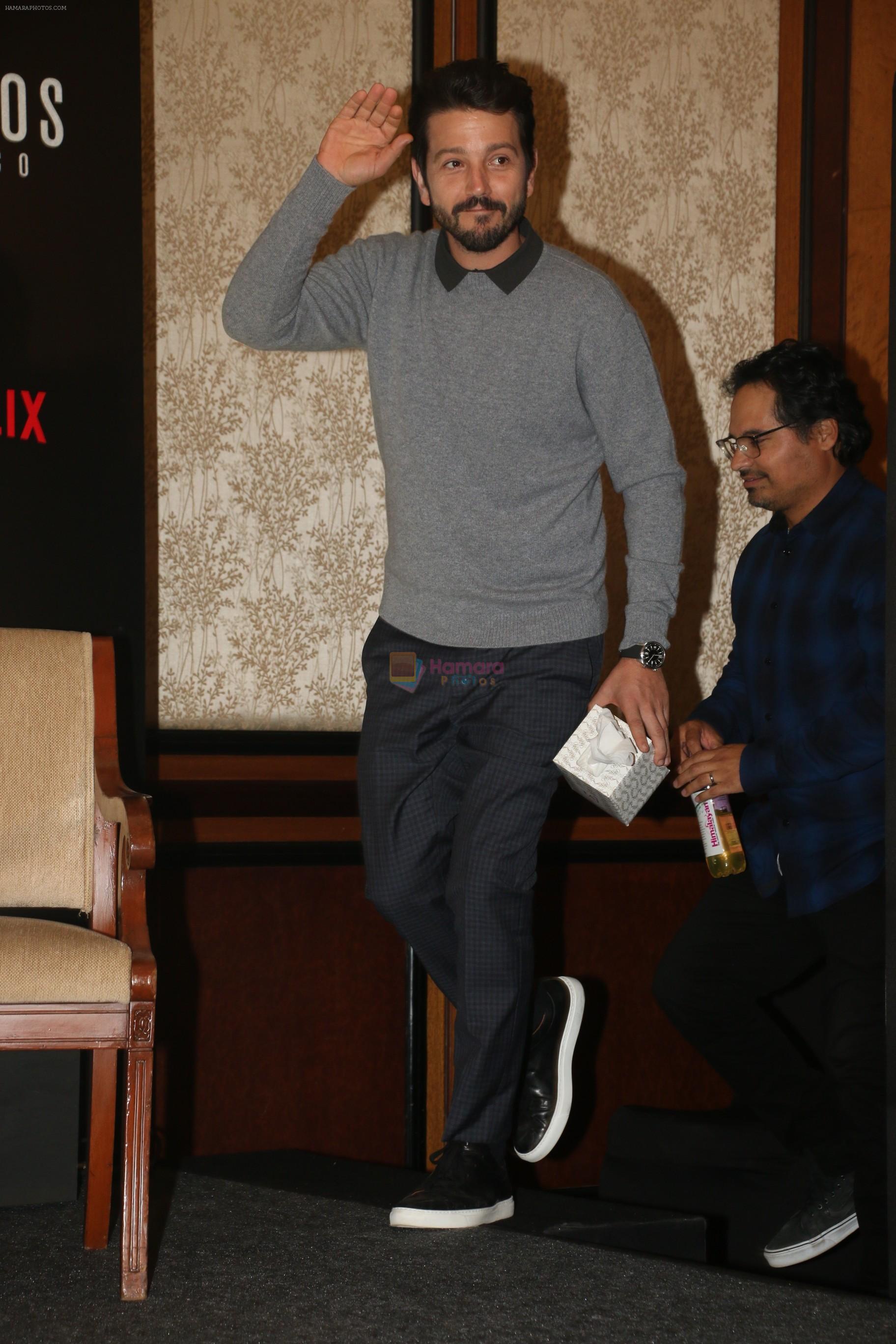 Diego Luna at special panel discussion hosted by Netflix in Taj Lands End bandra on 12th Nov 2018