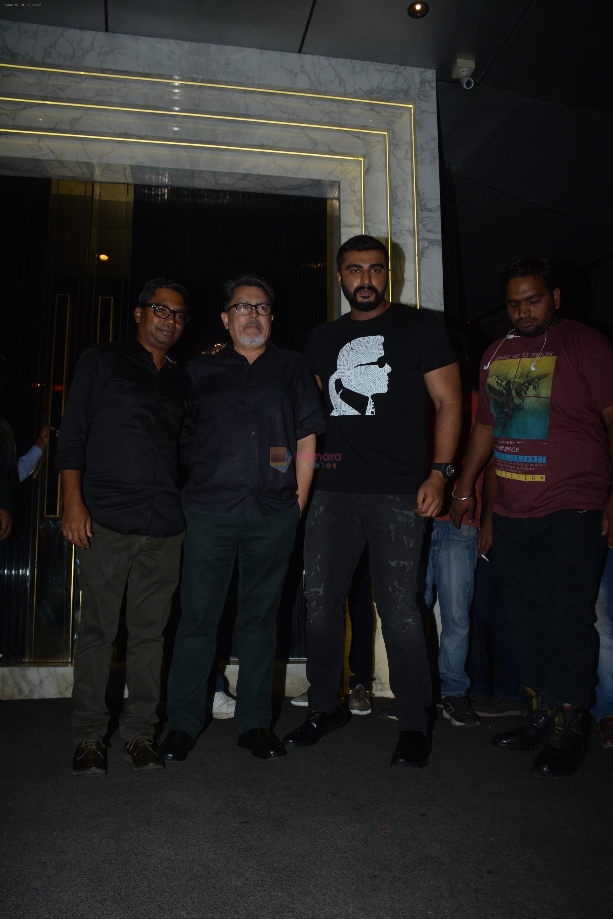 Arjun Kapoor at a film wrapup party in Arth, khar on 12th No 2018