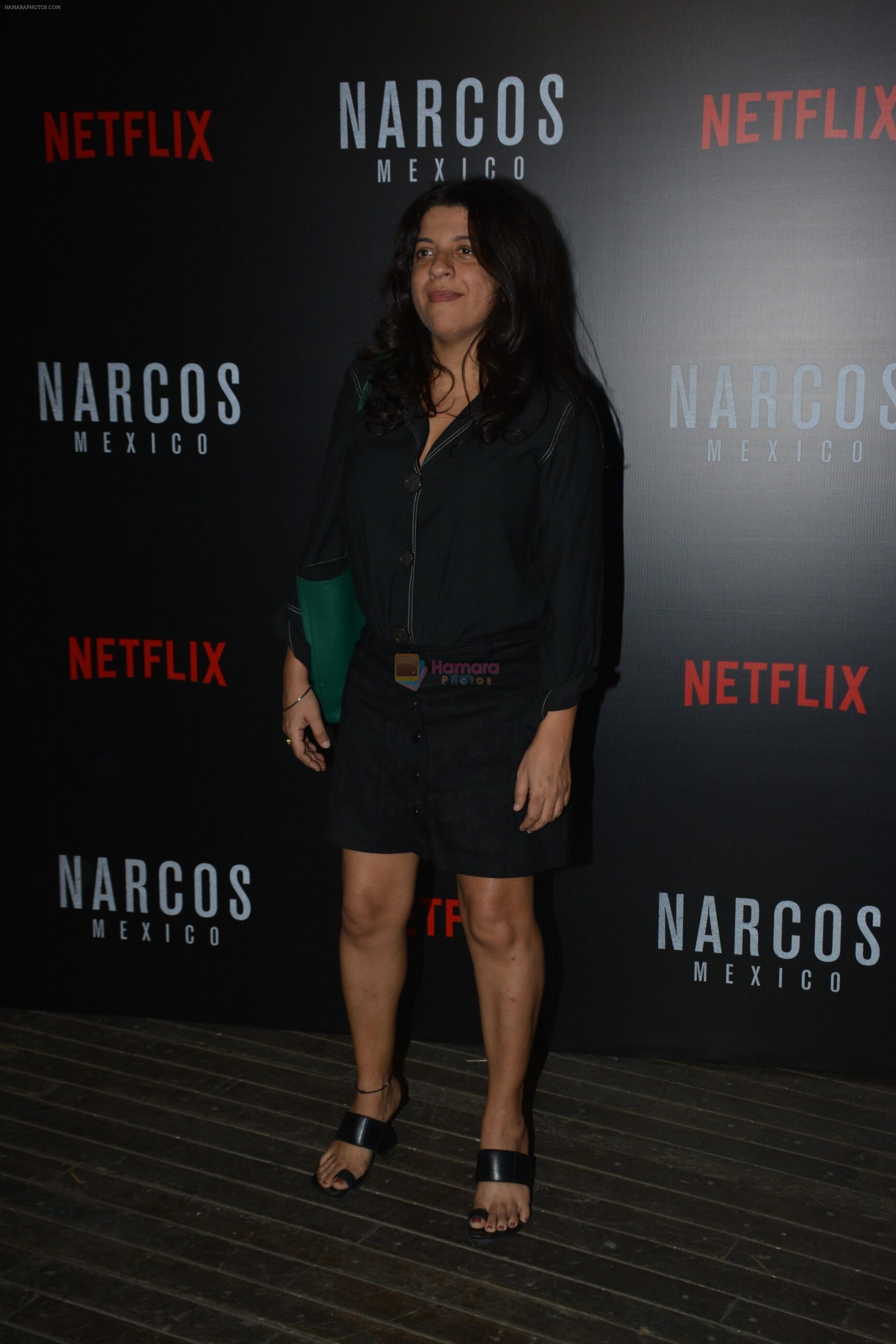 Zoya Akhtar At Meet and Greet With Team Of Webseries Narcos Mexico in Mumbai on 11th Nov 2018