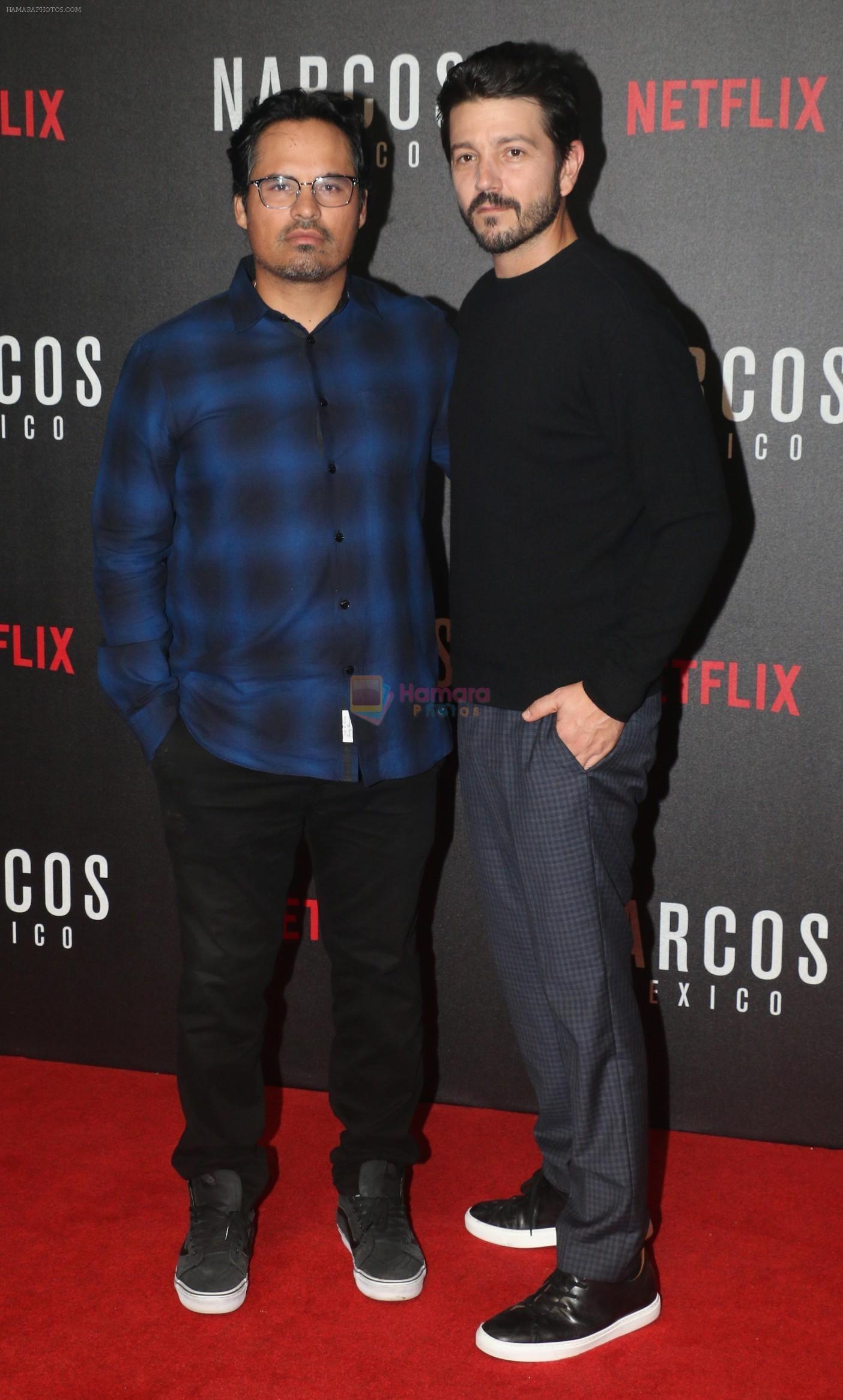 Diego Luna,  Michael Pena at the Screening Of Narcos Mexico on 13th Nov 2018