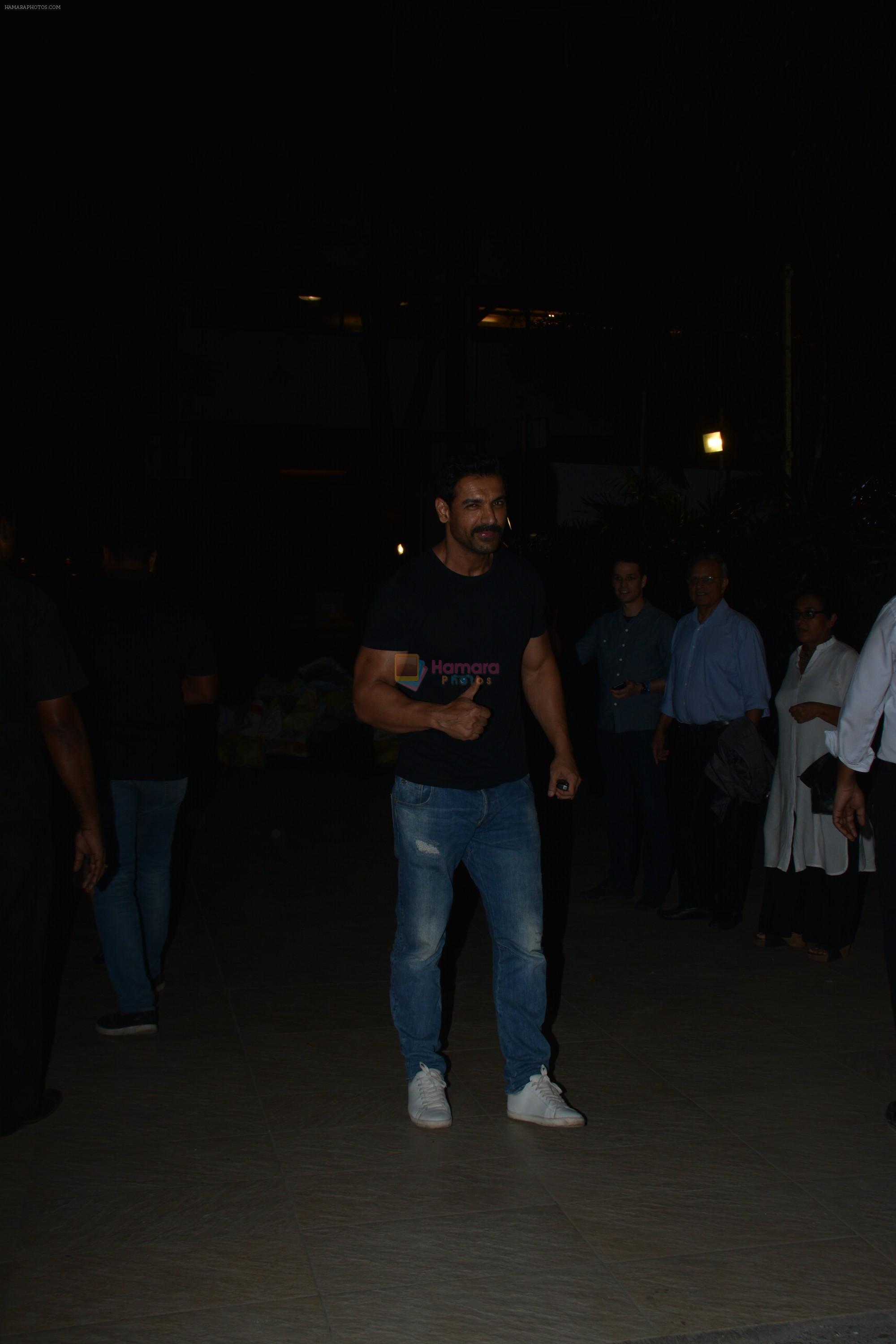 John Abraham at Milap Zaveri's Birthday party on 14th Nov 2018