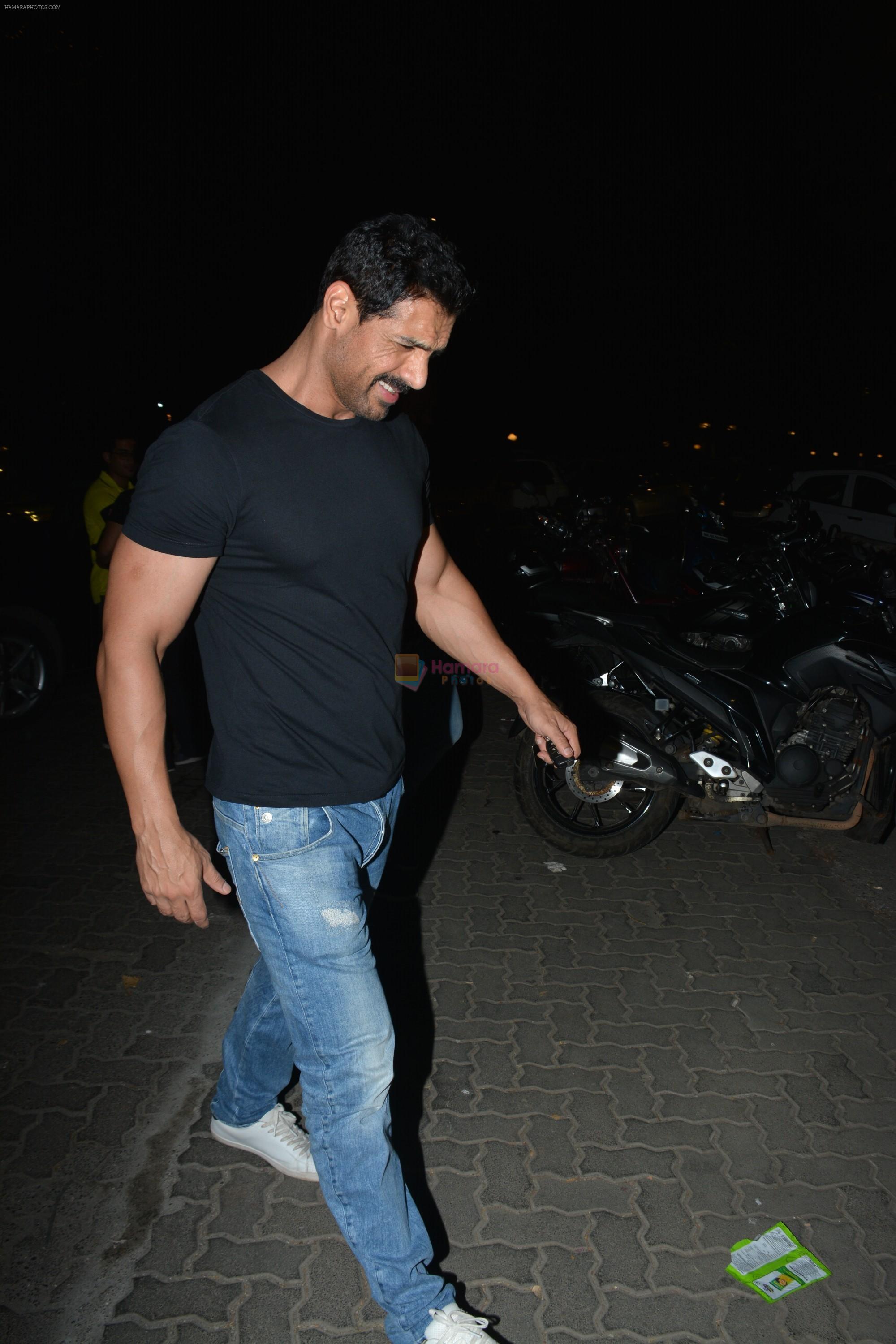 John Abraham at Milap Zaveri's Birthday party on 14th Nov 2018