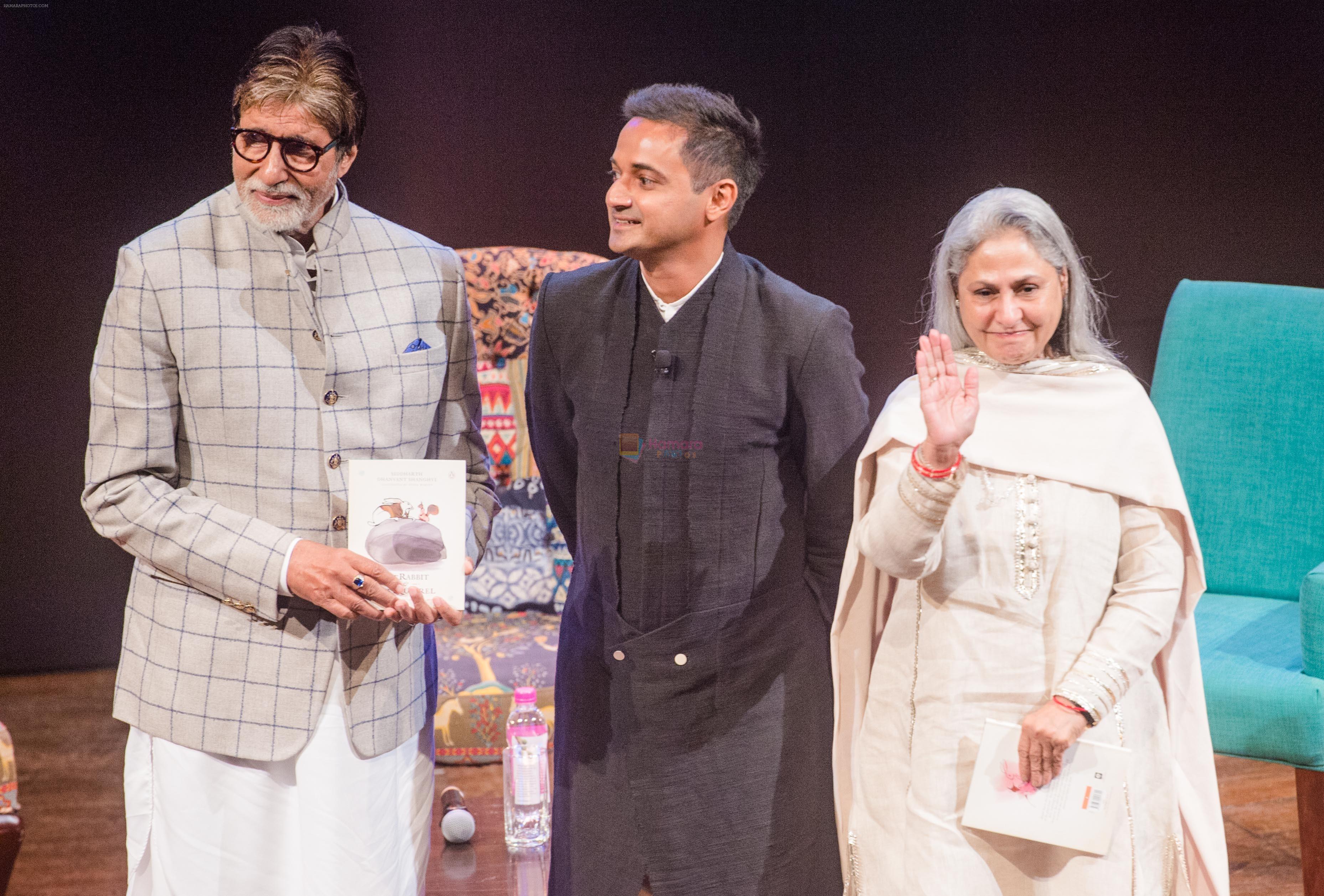 Amitabh Bachchan, Jaya Bachchan at The Launch Of Siddharth Shanghvi�s New Book The Rabbit & The Squirrel on 15th Nov 2018