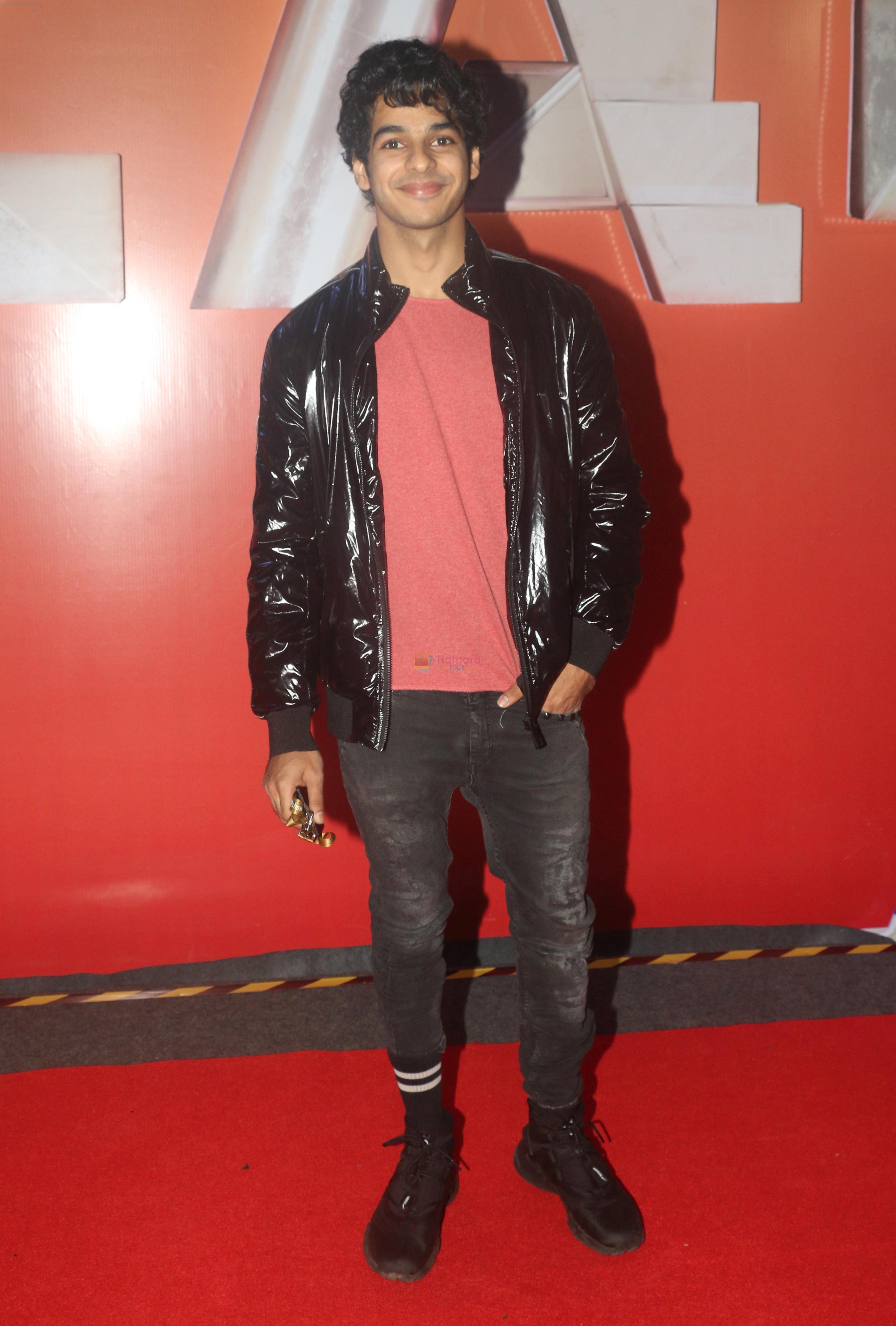Ishaan Khattar at The Red Carpet Of The World Premiere Of Cirque Du Soleil Bazzar on 14th Nov 2018