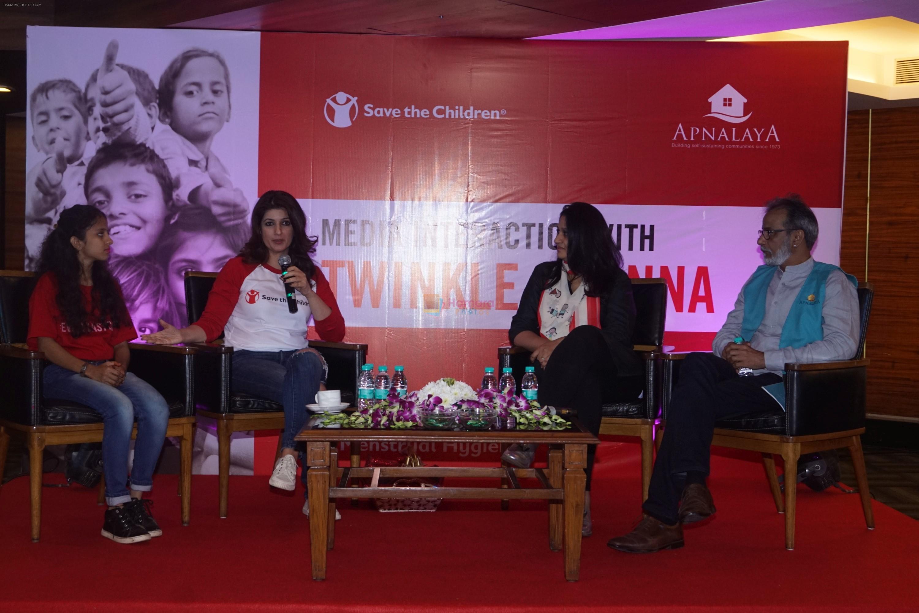 Twinkle Khanna Present At Save The Children As Artist Ambassador on 17th Nov 2018