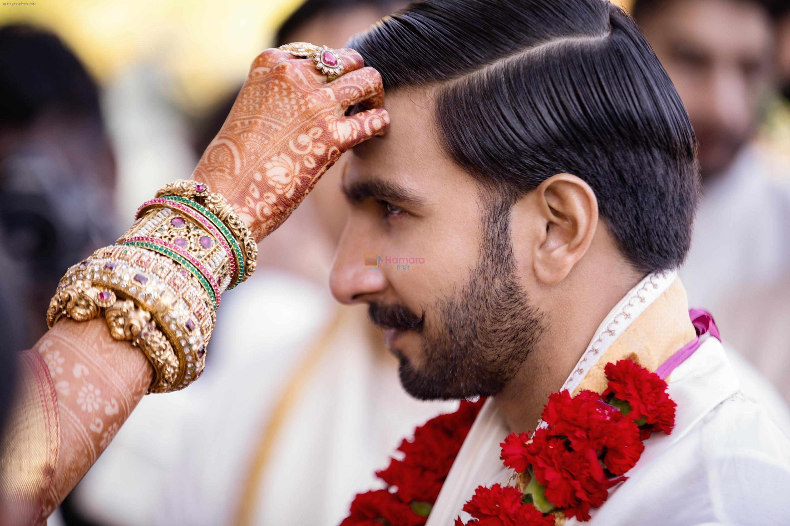 Ranveer Singh at Konkani Wedding in Lake Como on 20th 2018