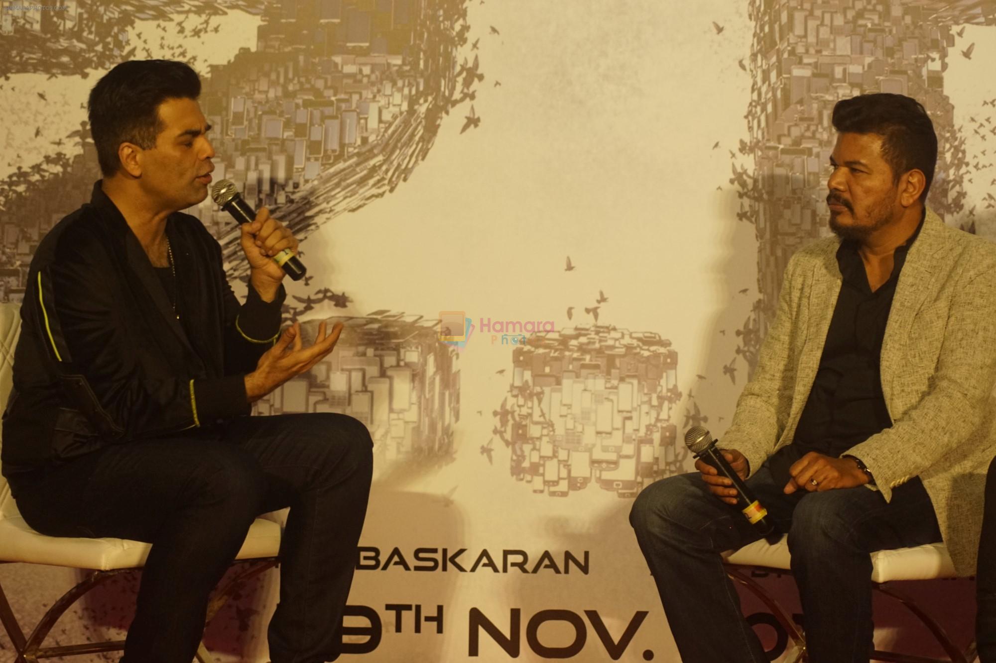 Akshay Kumar, S Shankar at the Press Conference for film 2.0 in PVR, Juhu on 25th Nov 2018