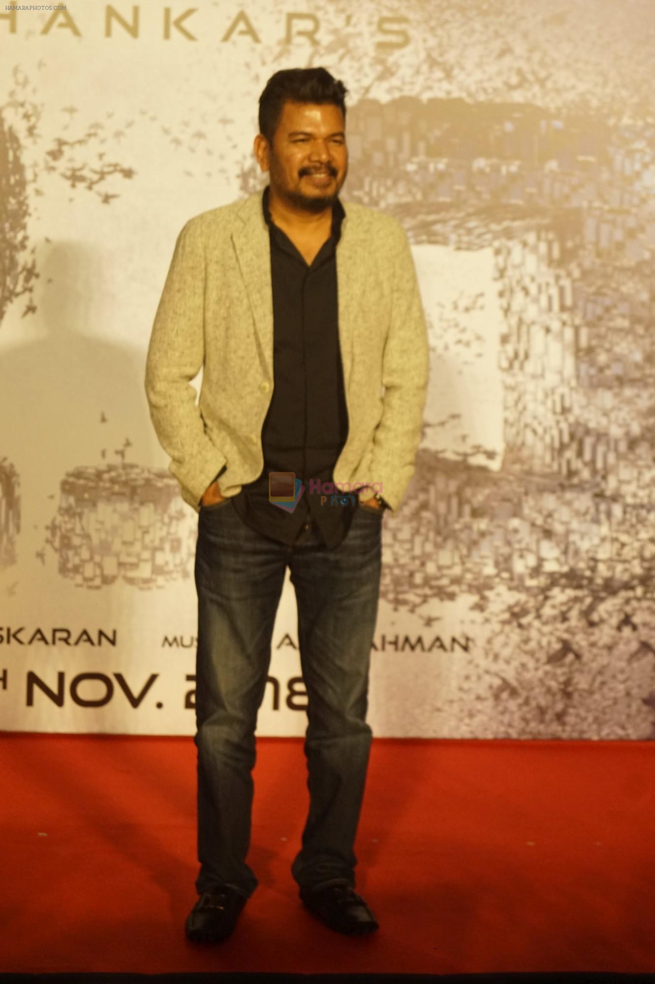 S. Shankar at the Press Conference for film 2.0 in PVR, Juhu on 25th Nov 2018