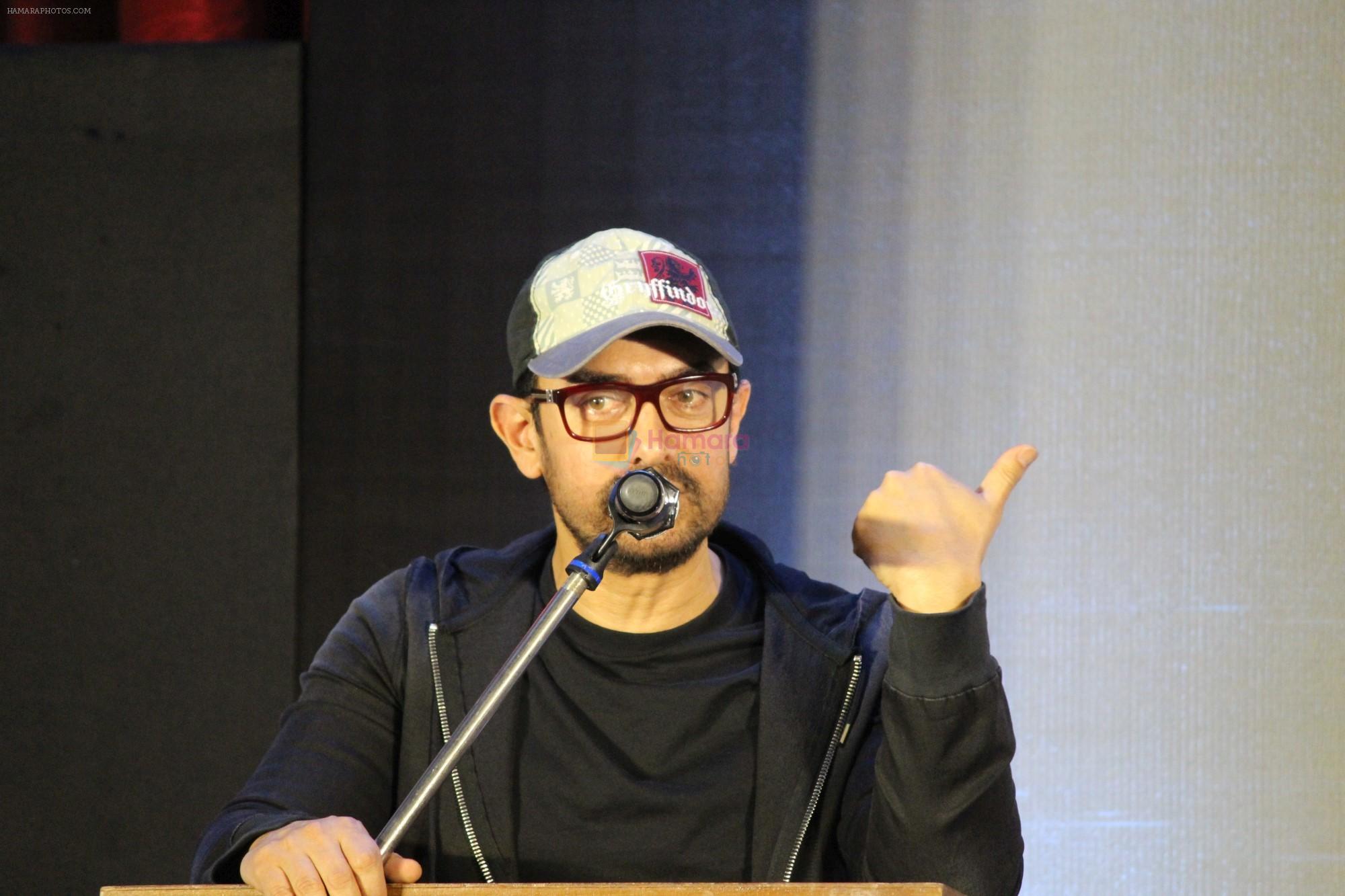 Aamir Khan at Grand Finale Of Cinestaan India�s Storytellers Script Contest on 26th Nov 2018