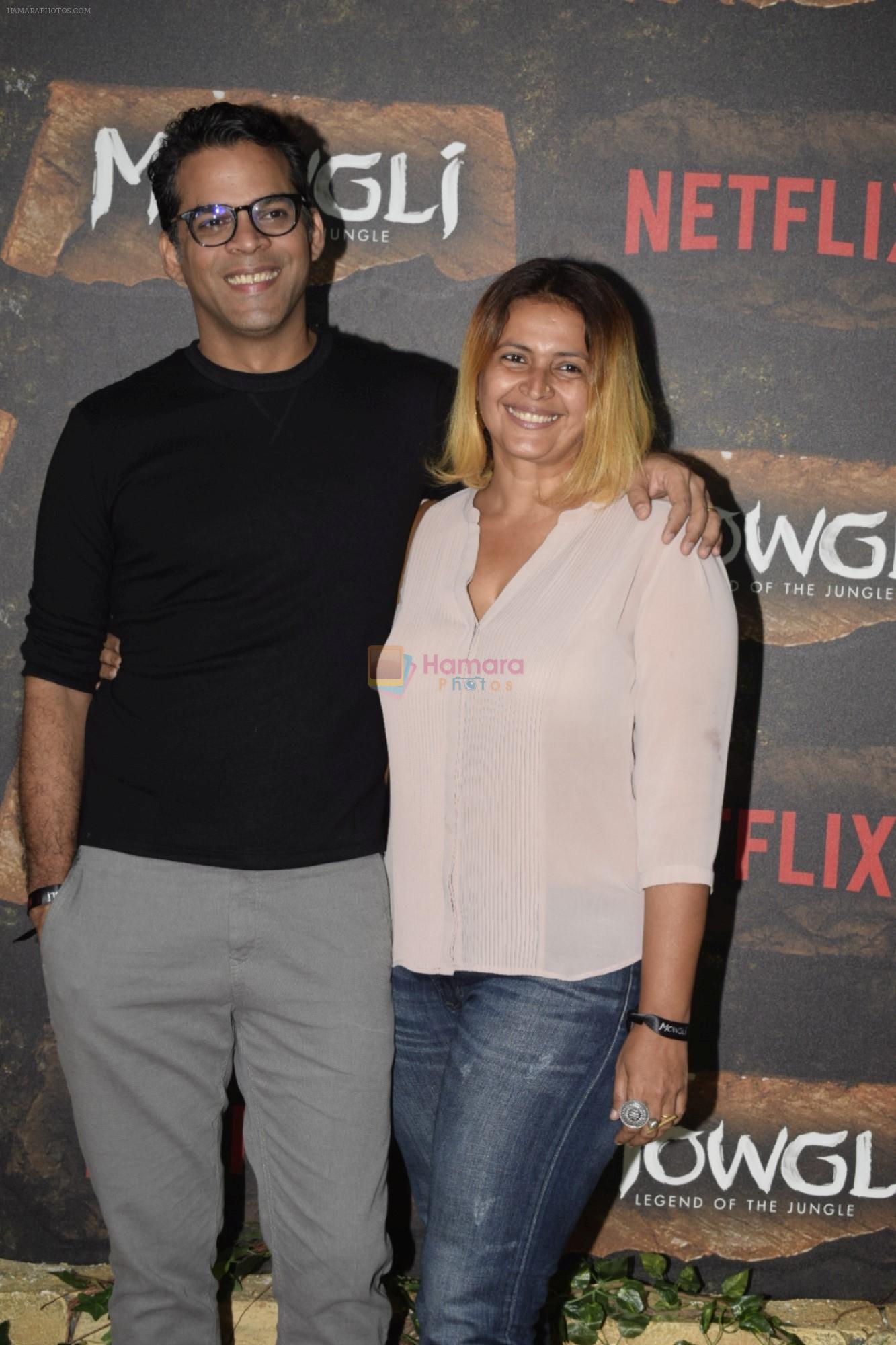 Vikramaditya Motwane at Mowgli world premiere in Yashraj studios, Andheri on 26th Nov 2018