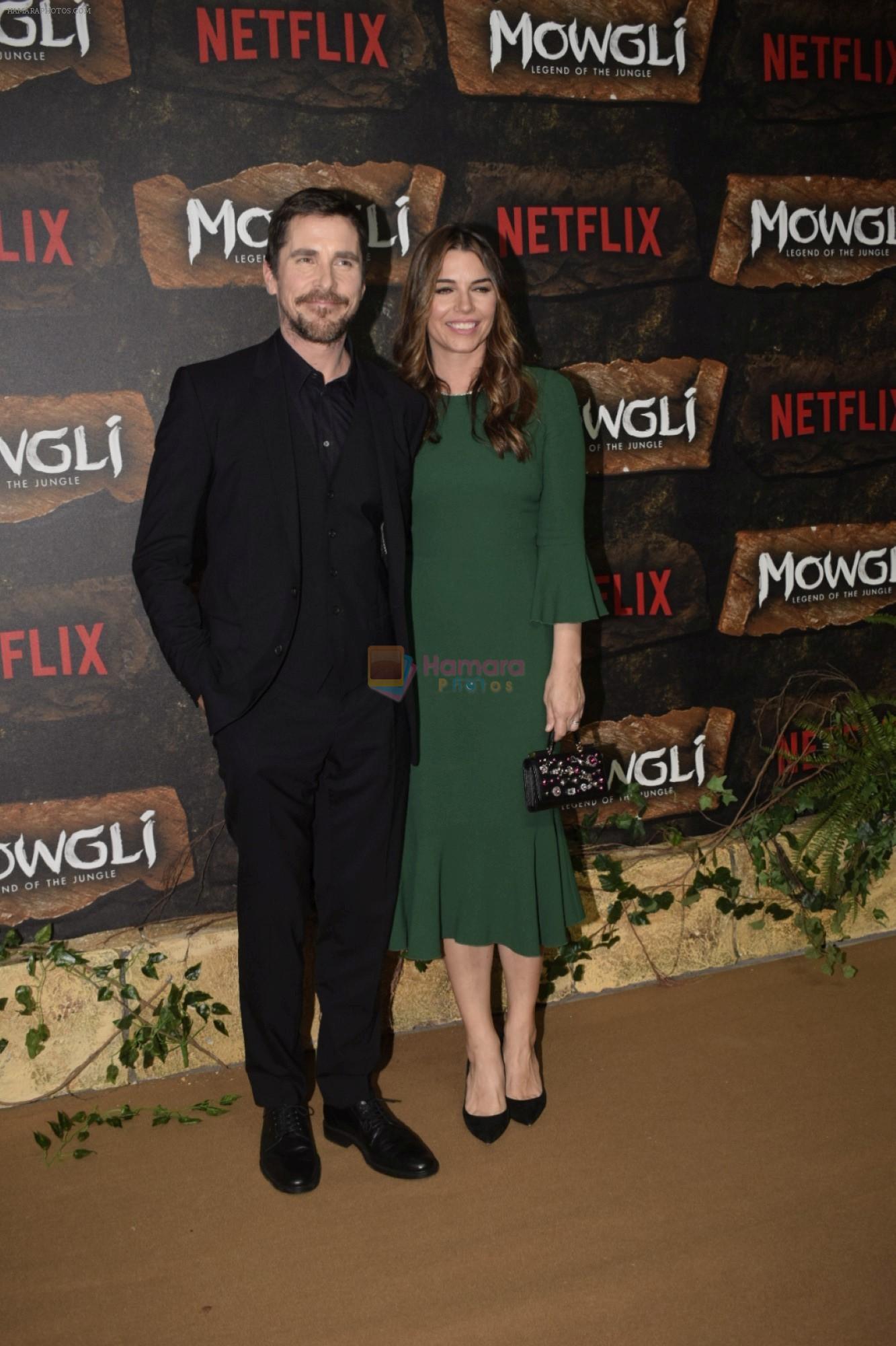 Christian Bale at Mowgli world premiere in Yashraj studios, Andheri on 26th Nov 2018