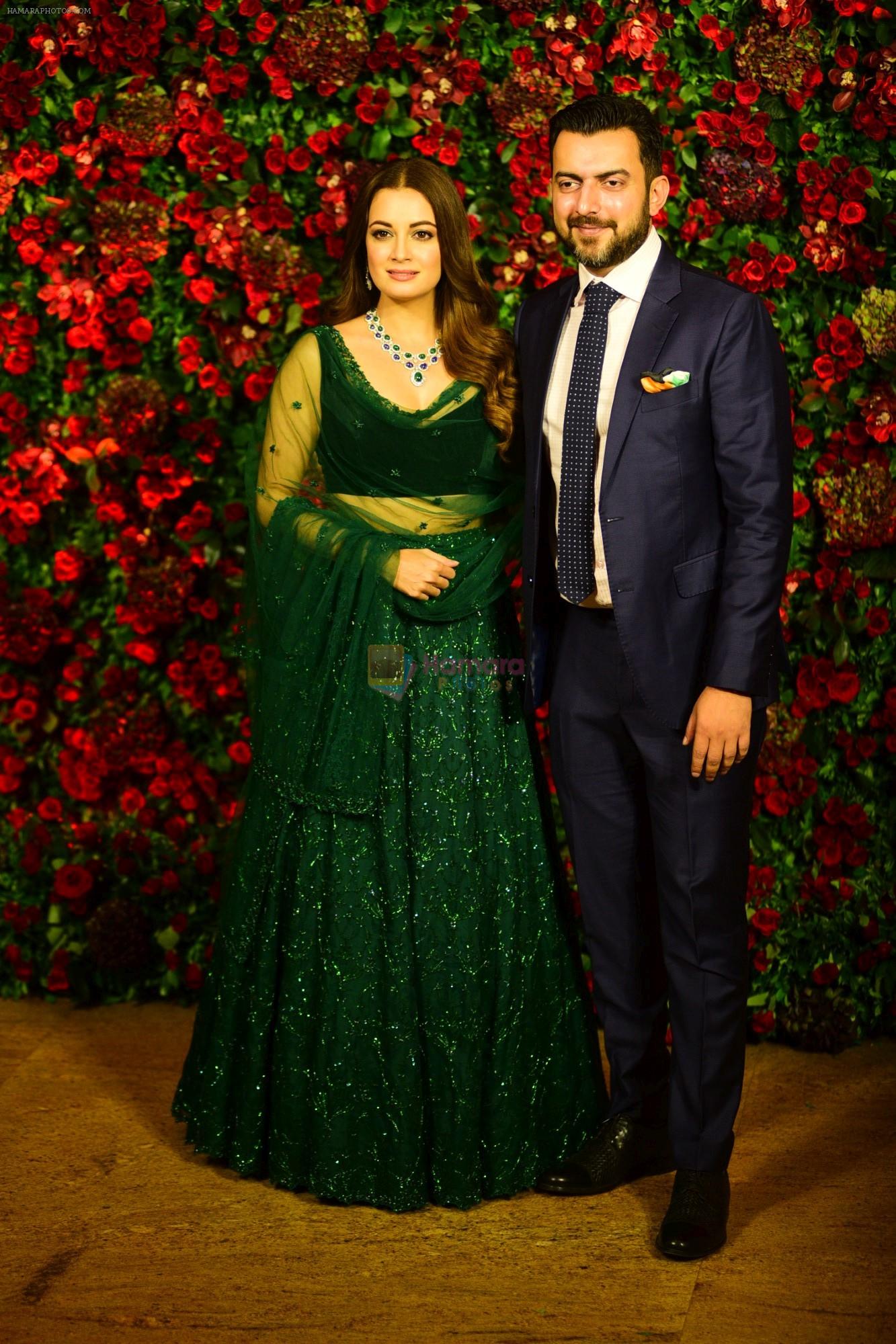Dia Mirza at Deepika Padukone and Ranveer Singh's Reception Party in Mumbai on 1st Dec 2018