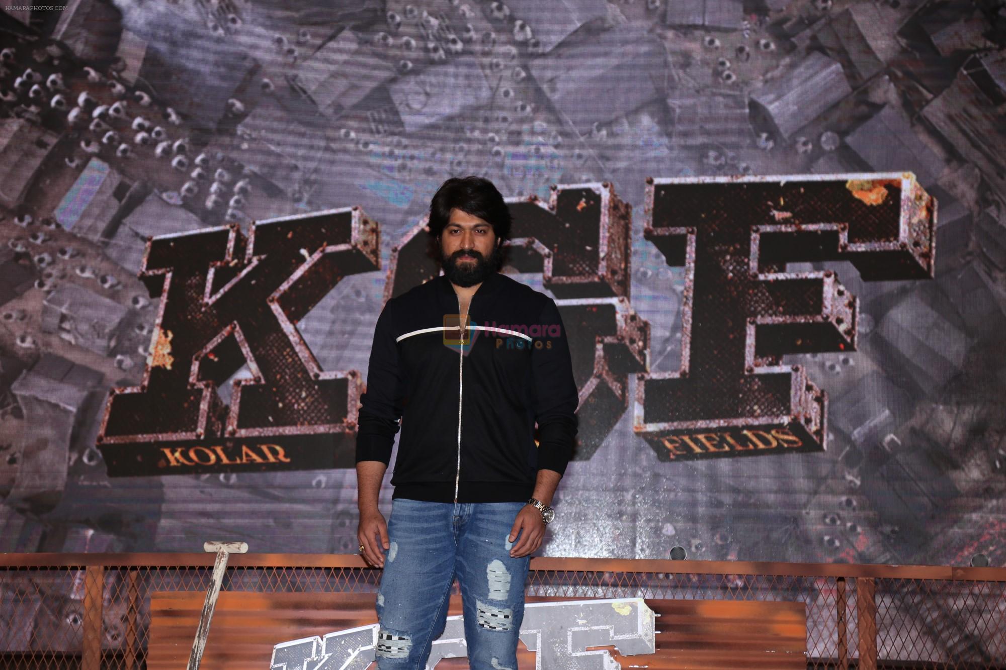 Yash at the Trailer Launch Of Film KGF on 5th Nov 2018