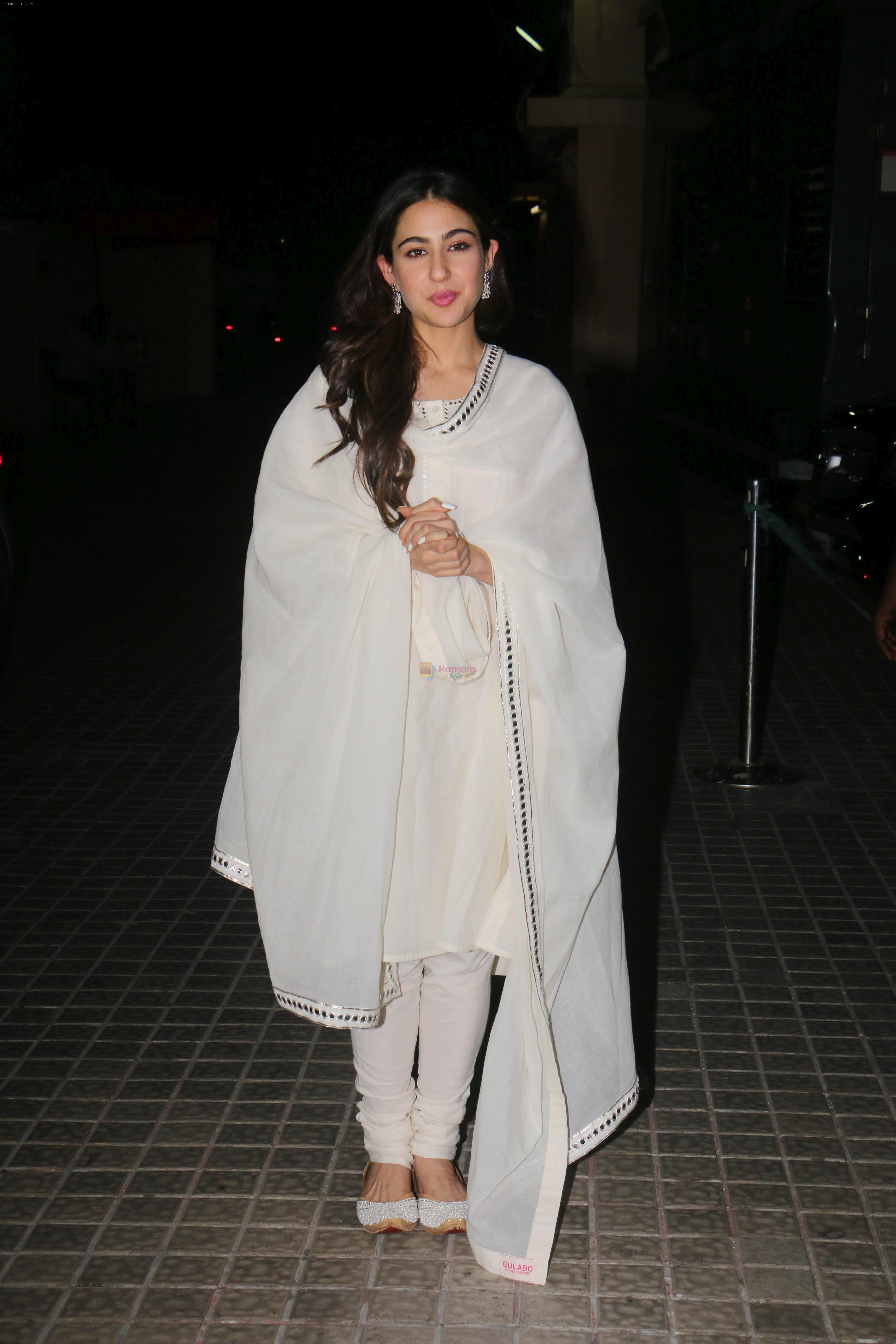 Sara Ali KHan at the Screening Of Film Kedarnath At Pvr Juhu on 5th Dec 2018