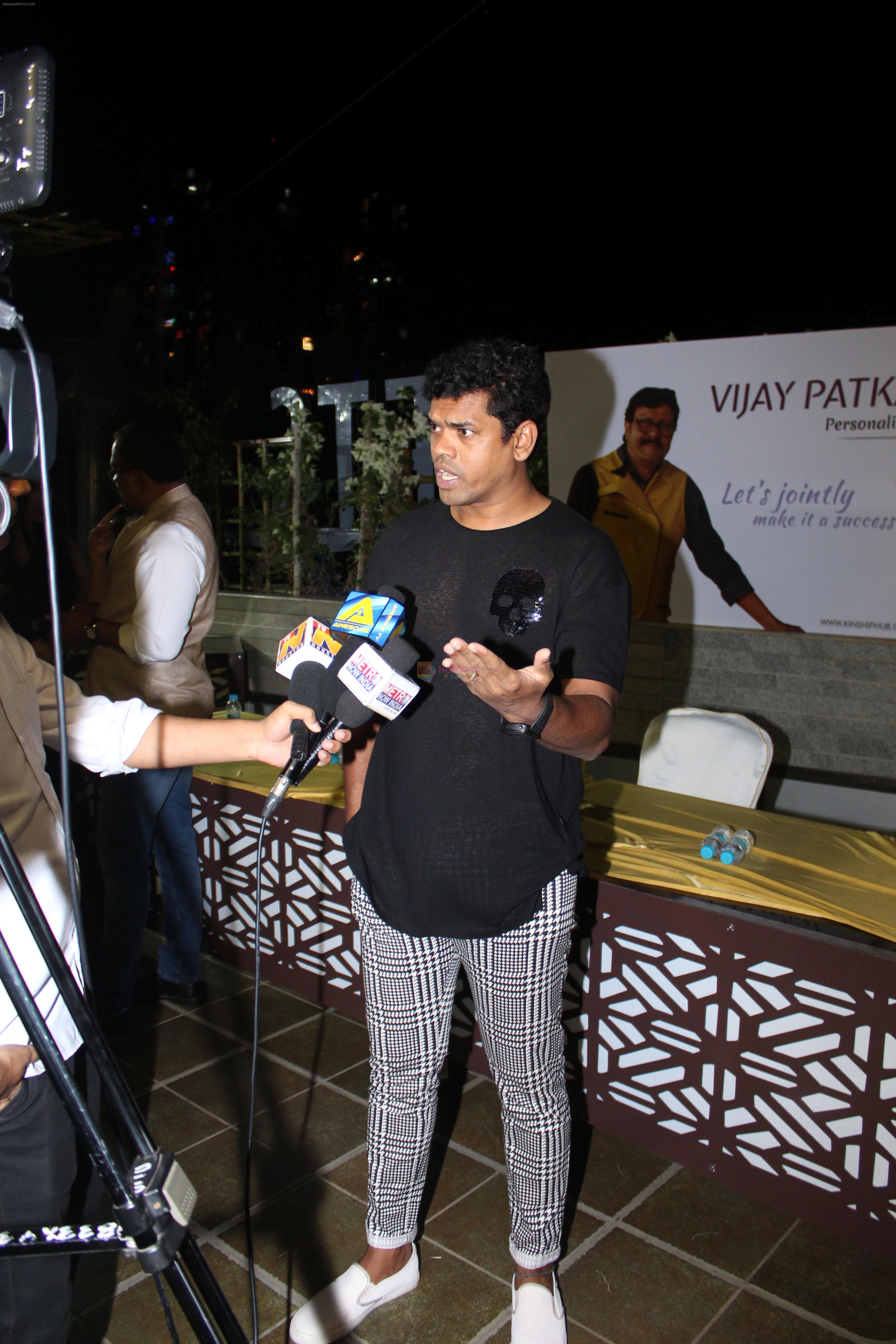 Siddharth Jadhav at the launch of Vijay Patkar Personalised App on 5th Dec 2018