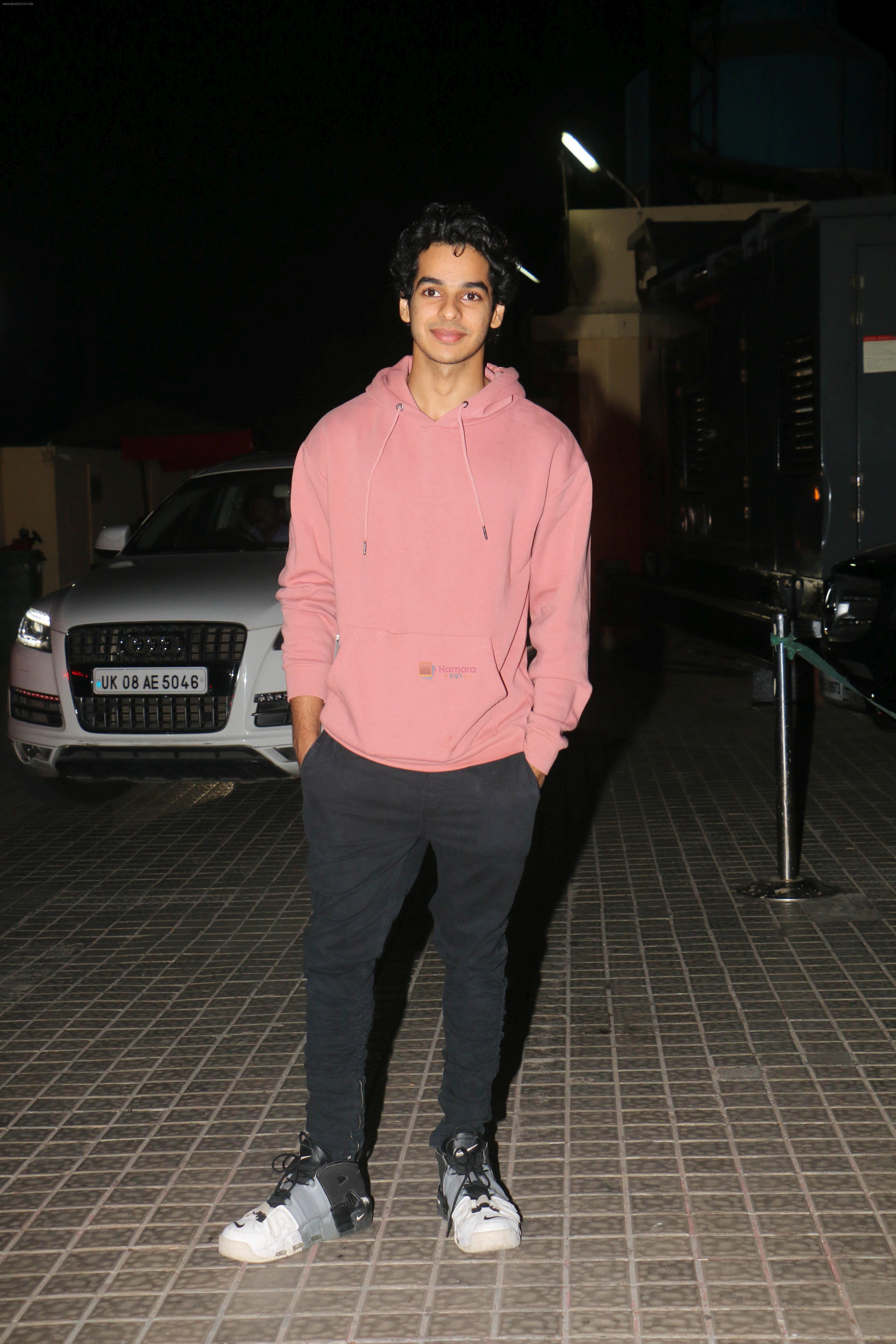 Ishaan Khattar at the Screening Of Film Kedarnath At Pvr Juhu on 5th Dec 2018