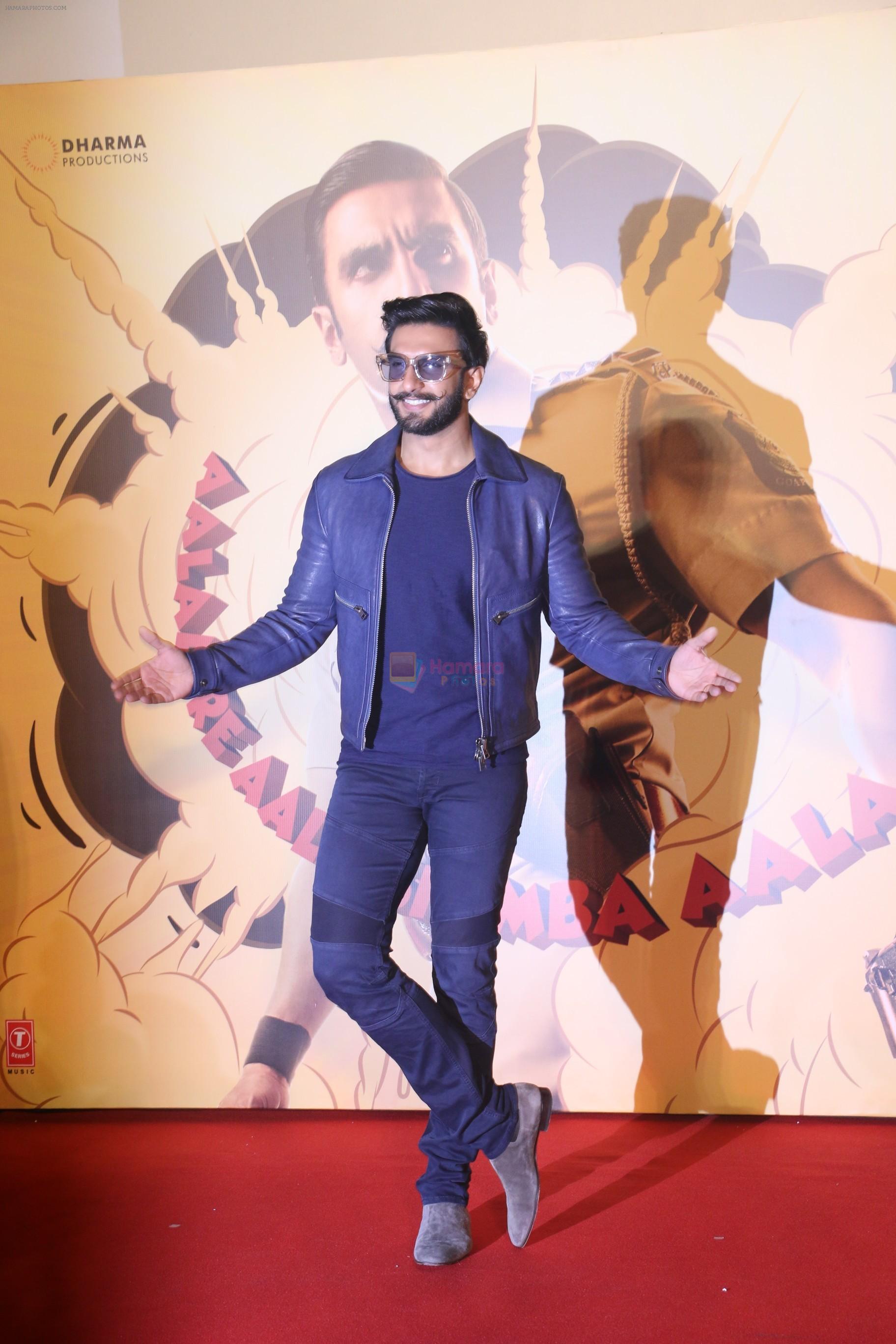 Ranveer Singh at the Trailer launch of film Simmba in PVR icon, andheri on 4th Dec 2018