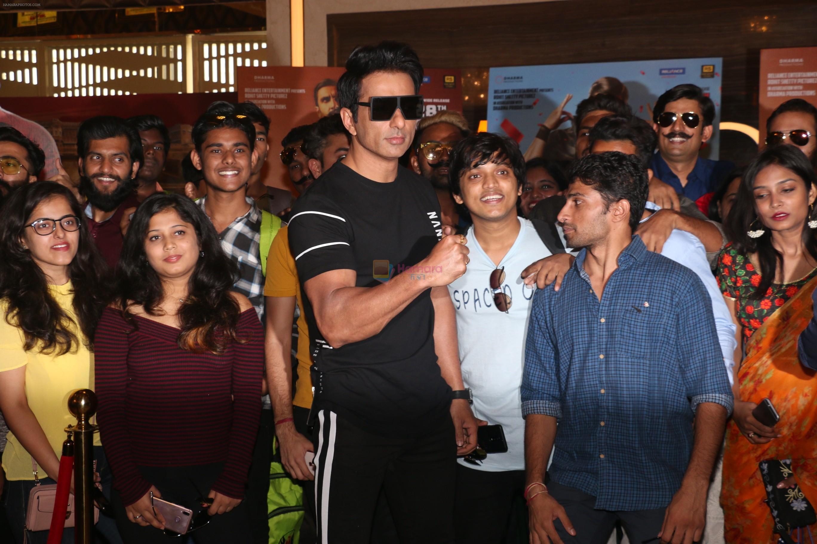 Sonu Sood at the Trailer launch of film Simmba in PVR icon, andheri on 4th Dec 2018