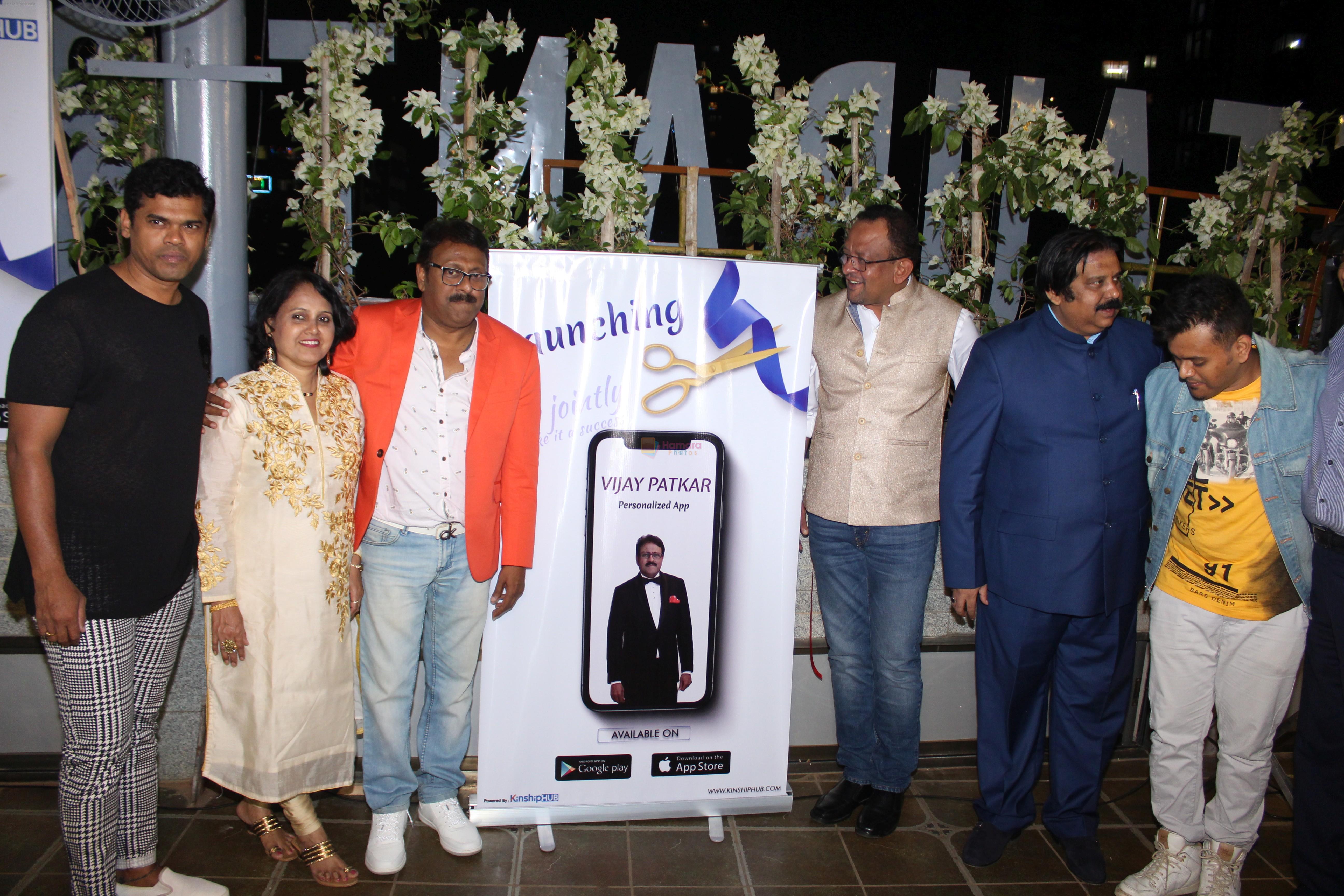 Siddharth Jadhav at the launch of Vijay Patkar Personalised App on 5th Dec 2018