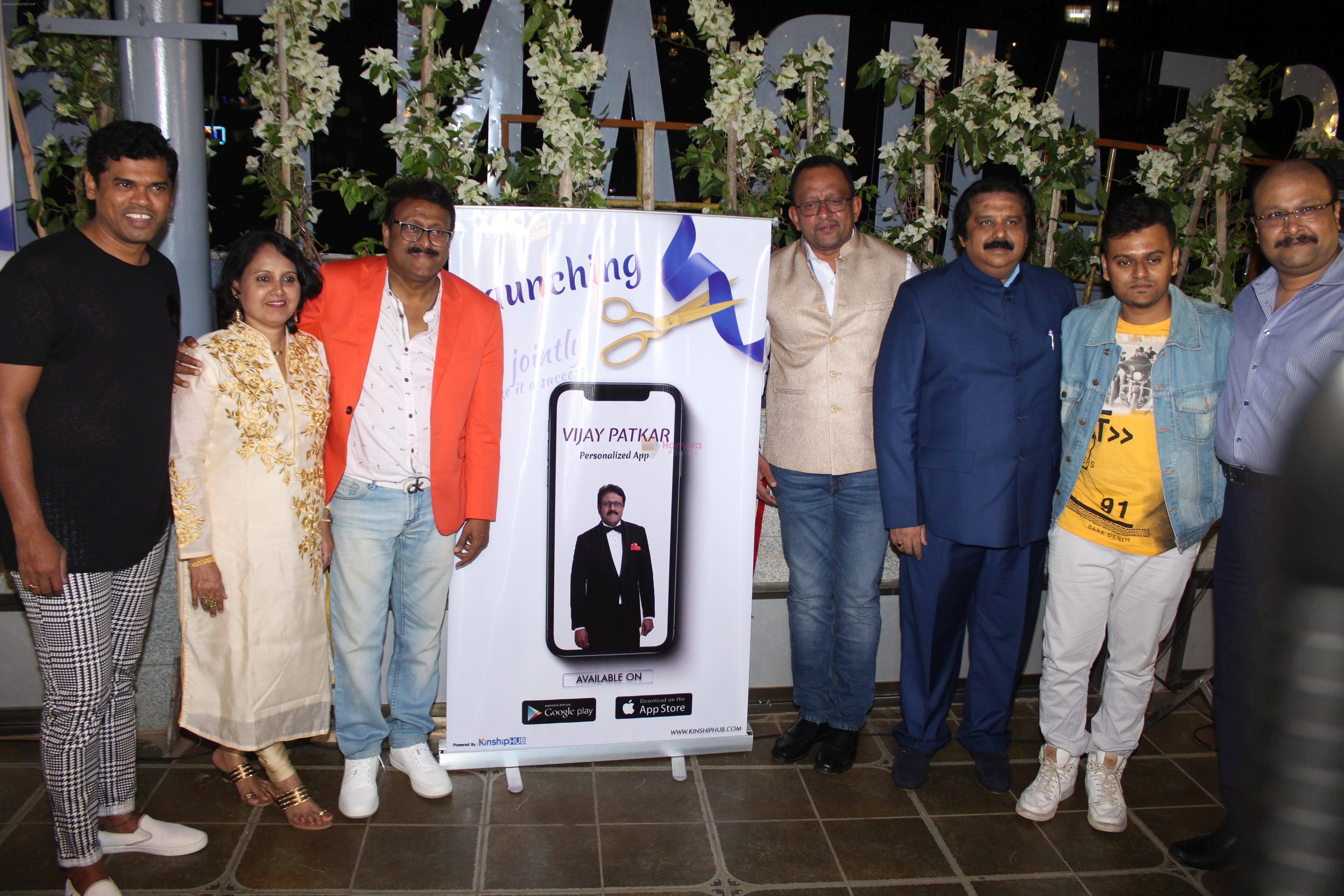 Siddharth Jadhav at the launch of Vijay Patkar Personalised App on 5th Dec 2018