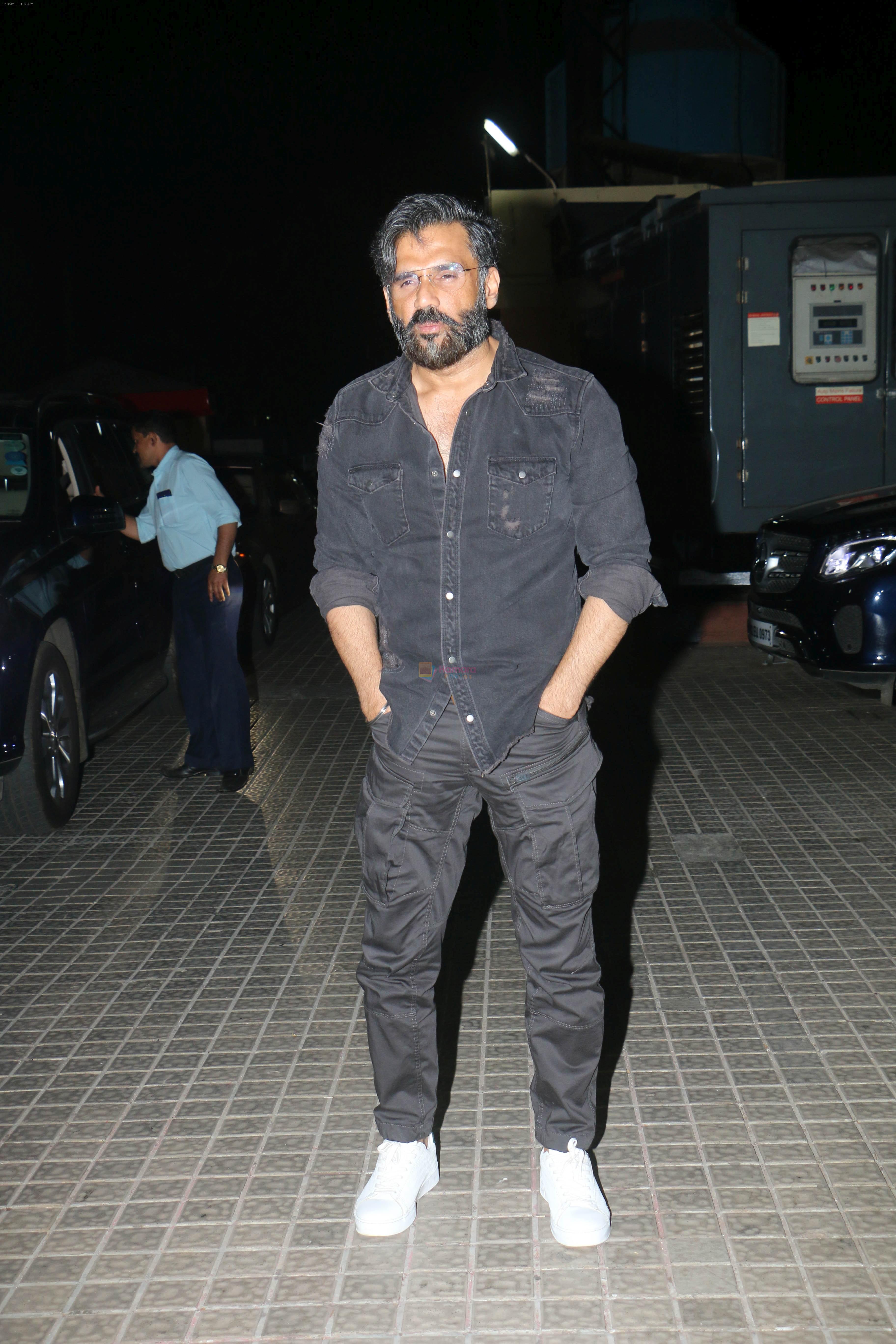 Sunil Shetty at the Screening Of Film Kedarnath At Pvr Juhu on 5th Dec 2018