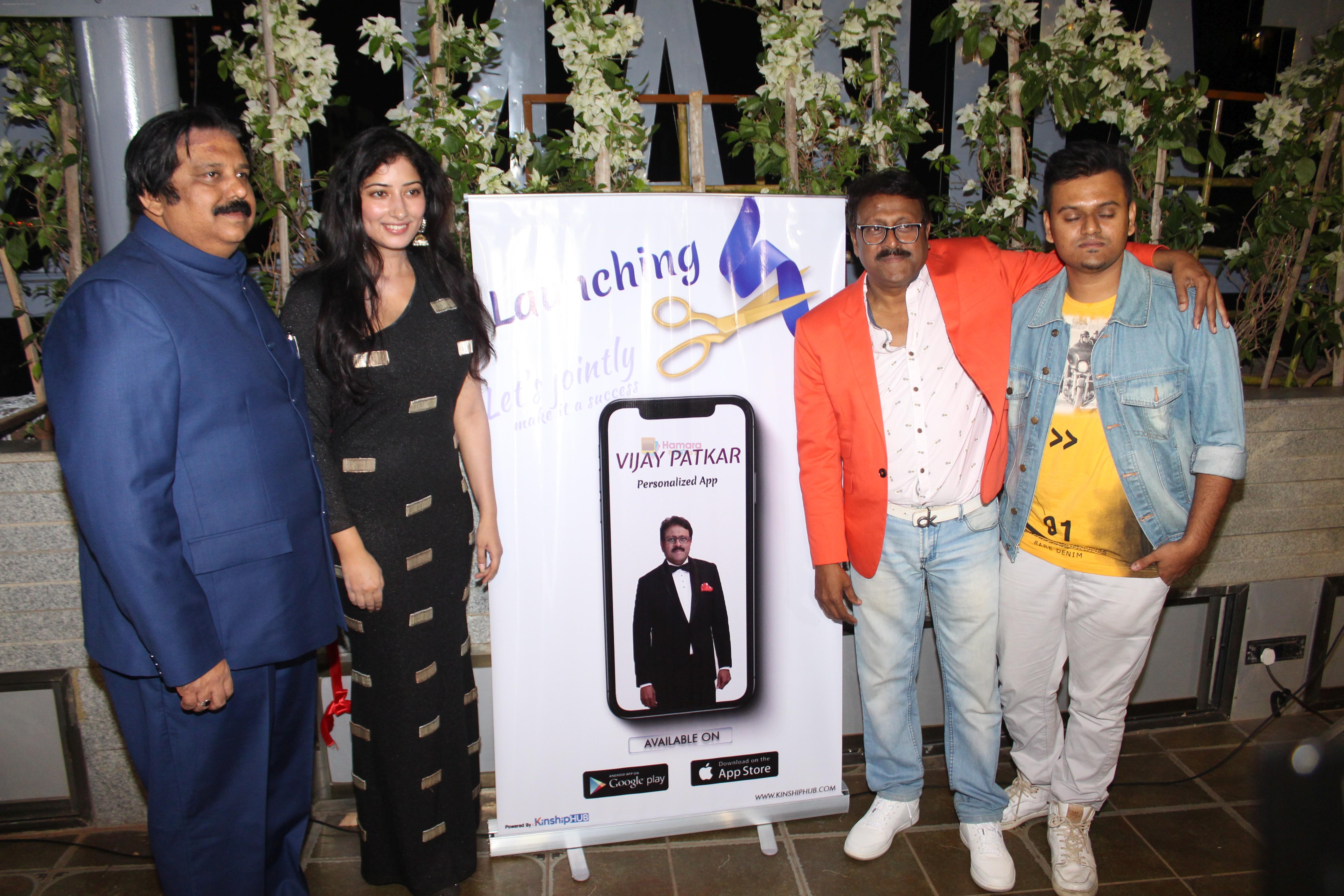 Niharica Raizada at the launch of Vijay Patkar Personalised App on 5th Dec 2018