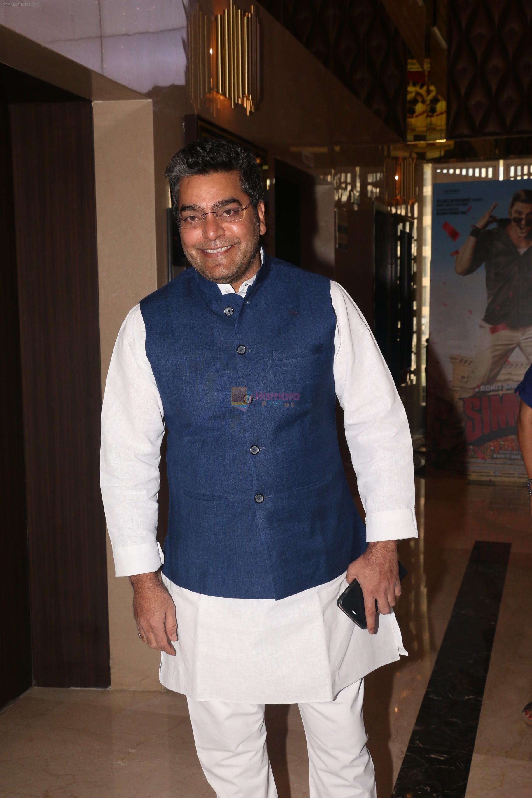 Ashutosh Rana at the Trailer launch of film Simmba in PVR icon, andheri on 4th Dec 2018