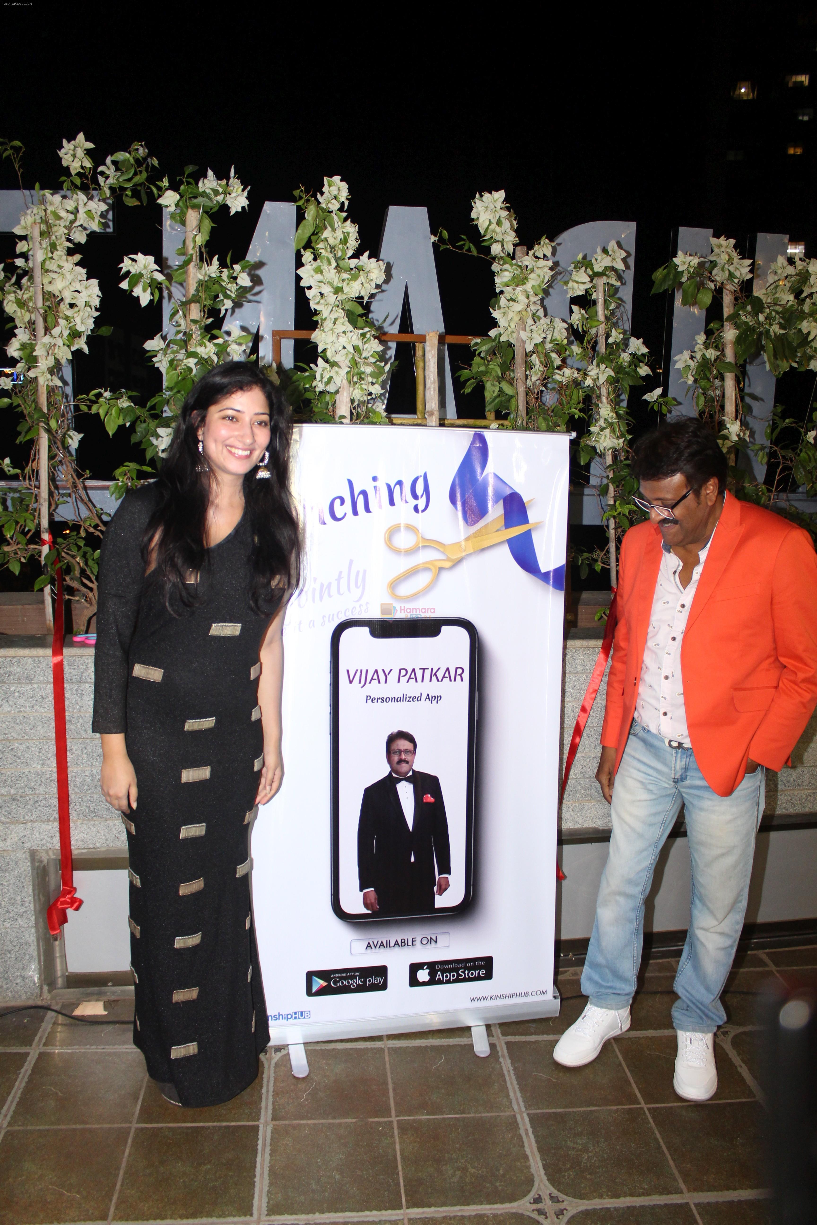 Niharica Raizada at the launch of Vijay Patkar Personalised App on 5th Dec 2018