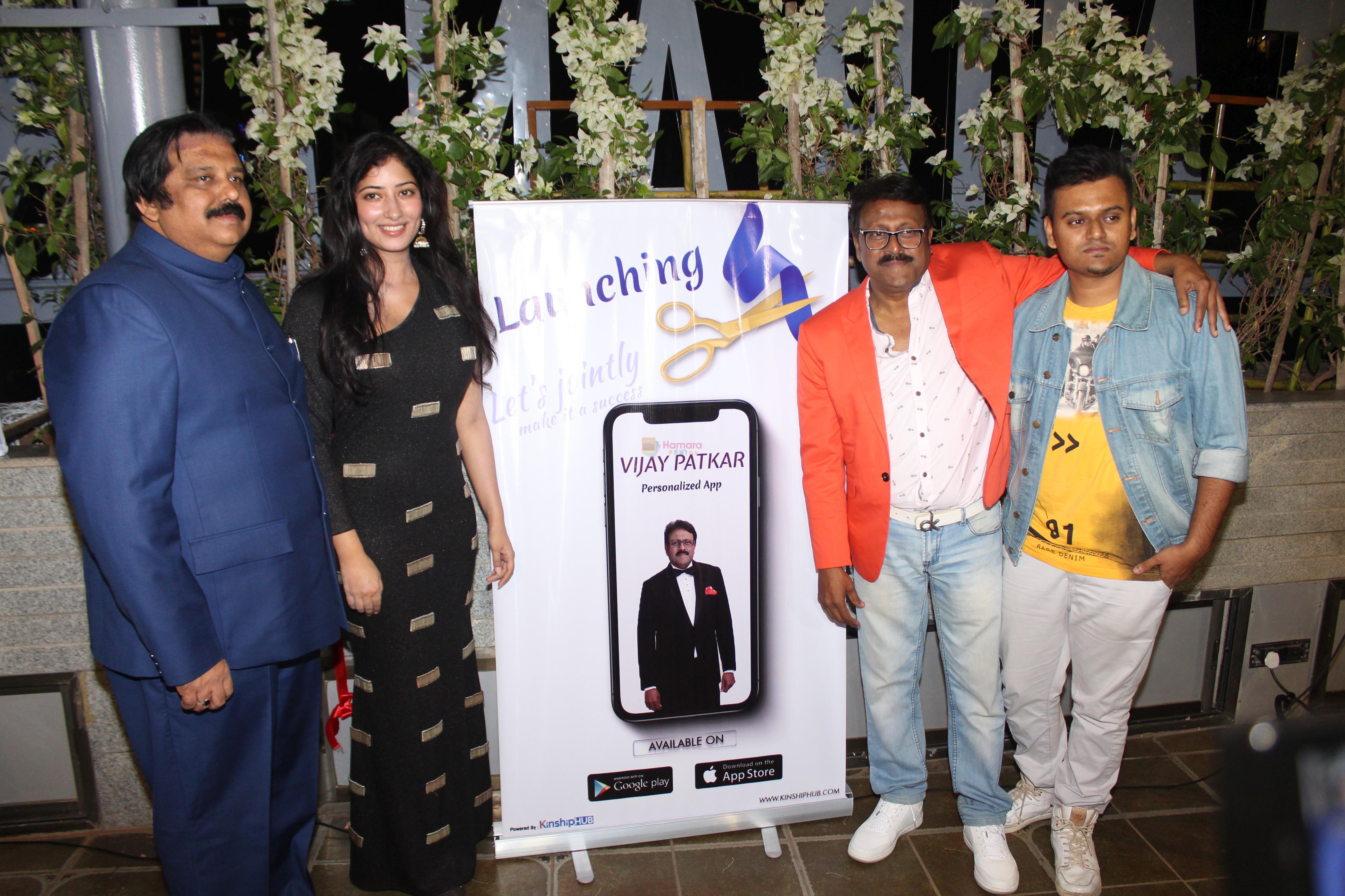 Niharica Raizada at the launch of Vijay Patkar Personalised App on 5th Dec 2018