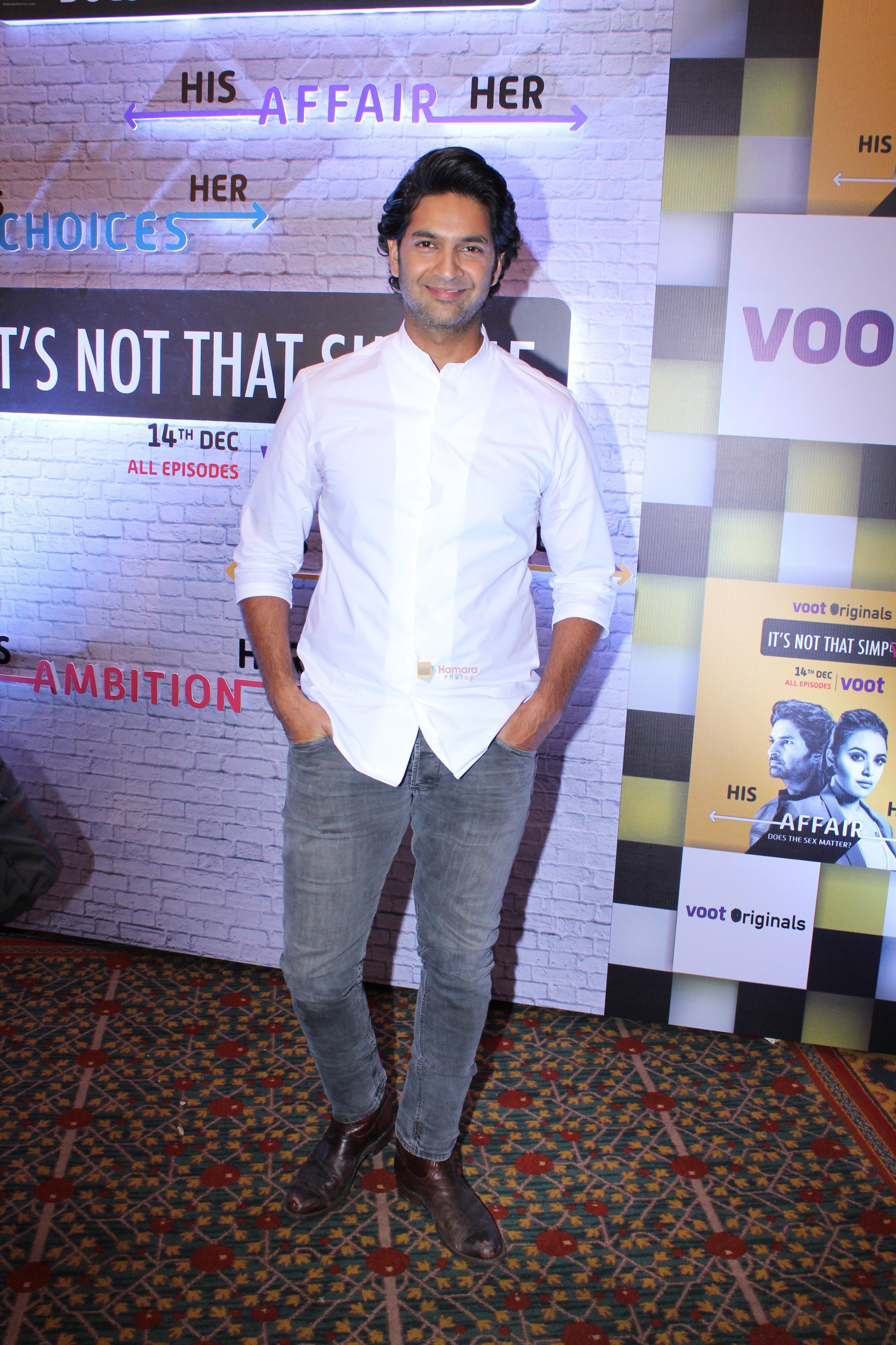 Purab Kohli at Sumeet Vyas and Swara Bhasker's Web Series _It's Not That Simple_ season 2 on 11th Dec 2018