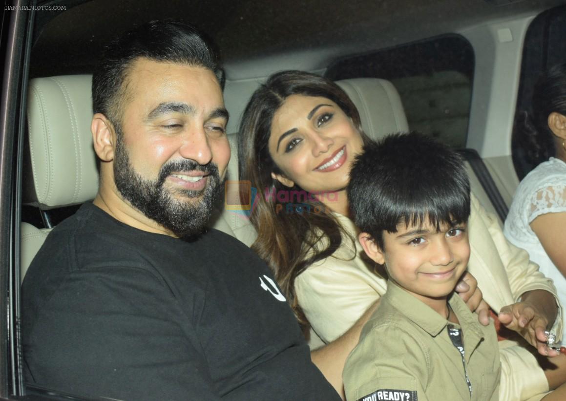 Shilpa Shetty, Raj Kundra at Adira Chopra's Birthday Celebration At Yashraj Studios Andheri on 10th Dec 2018