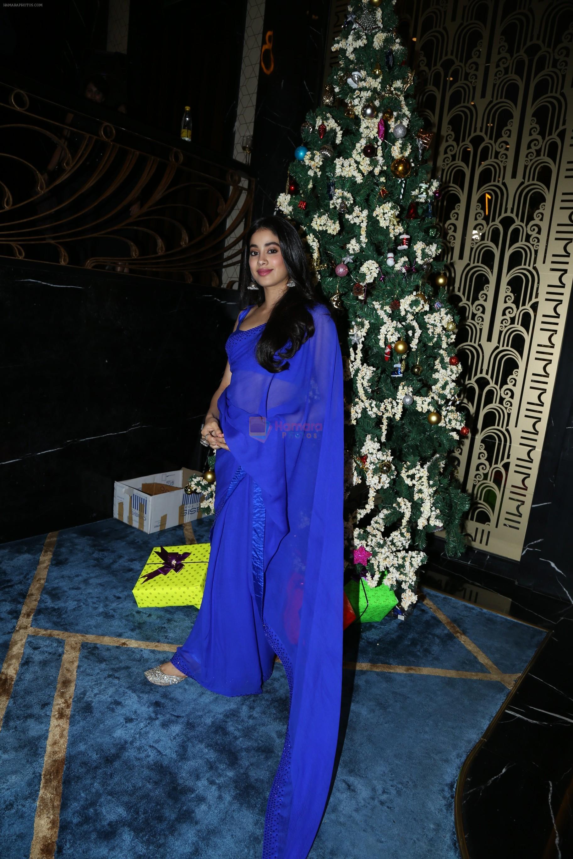Janhvi Kapoor snapped during felicitation at Royal Consulate of Norway in Insiginia Lounge, Metro Inox, Marine Lines on 11th Dec 2018