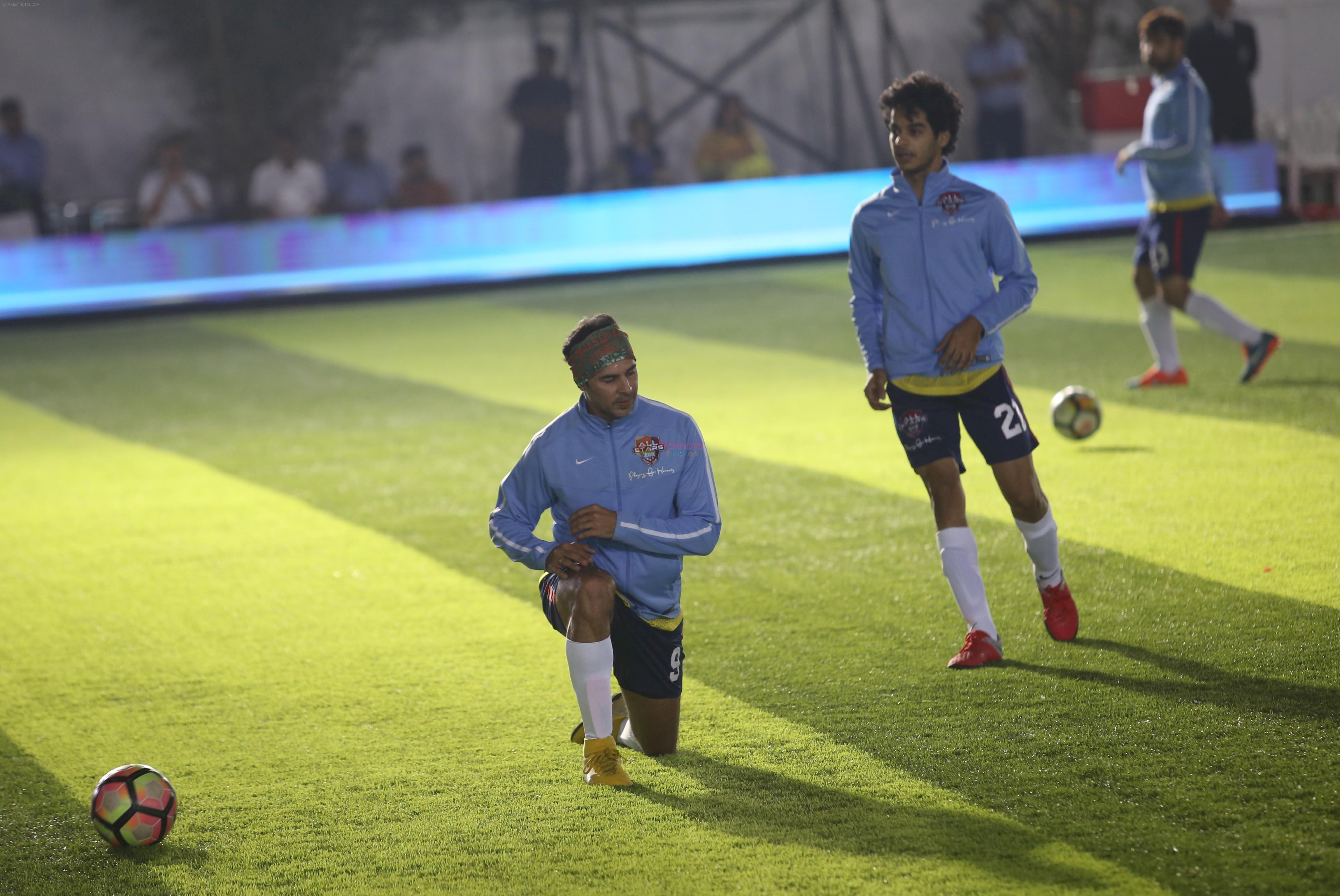 Ishaan Khattar at Jamnabai Narsee Football Match in Jambai School Ground on 11th Dec 2018