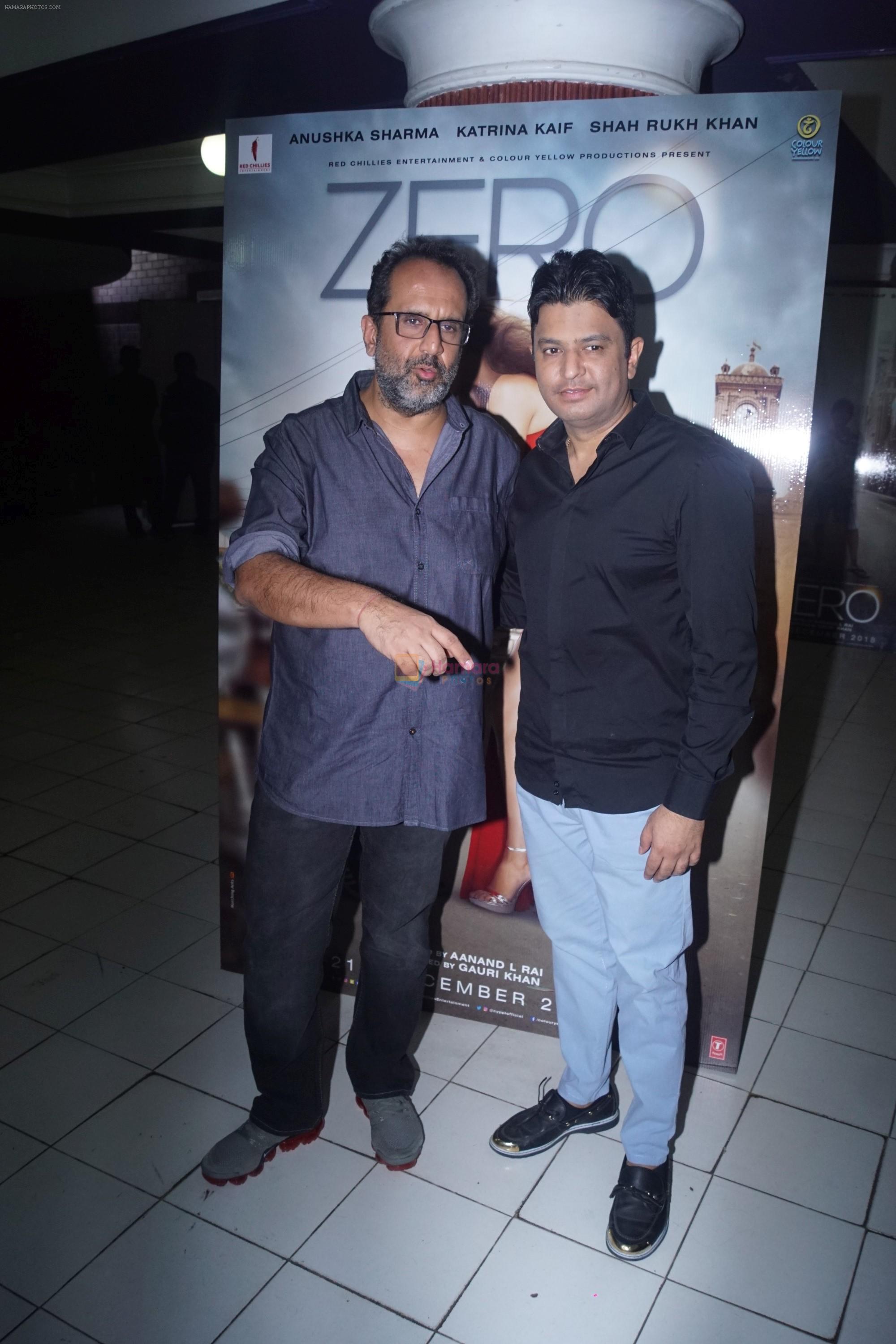 Anand L Rai, Bhushan Kumar at the Song Launch Husn Parcham from Film Zero on 12th Dec 2018