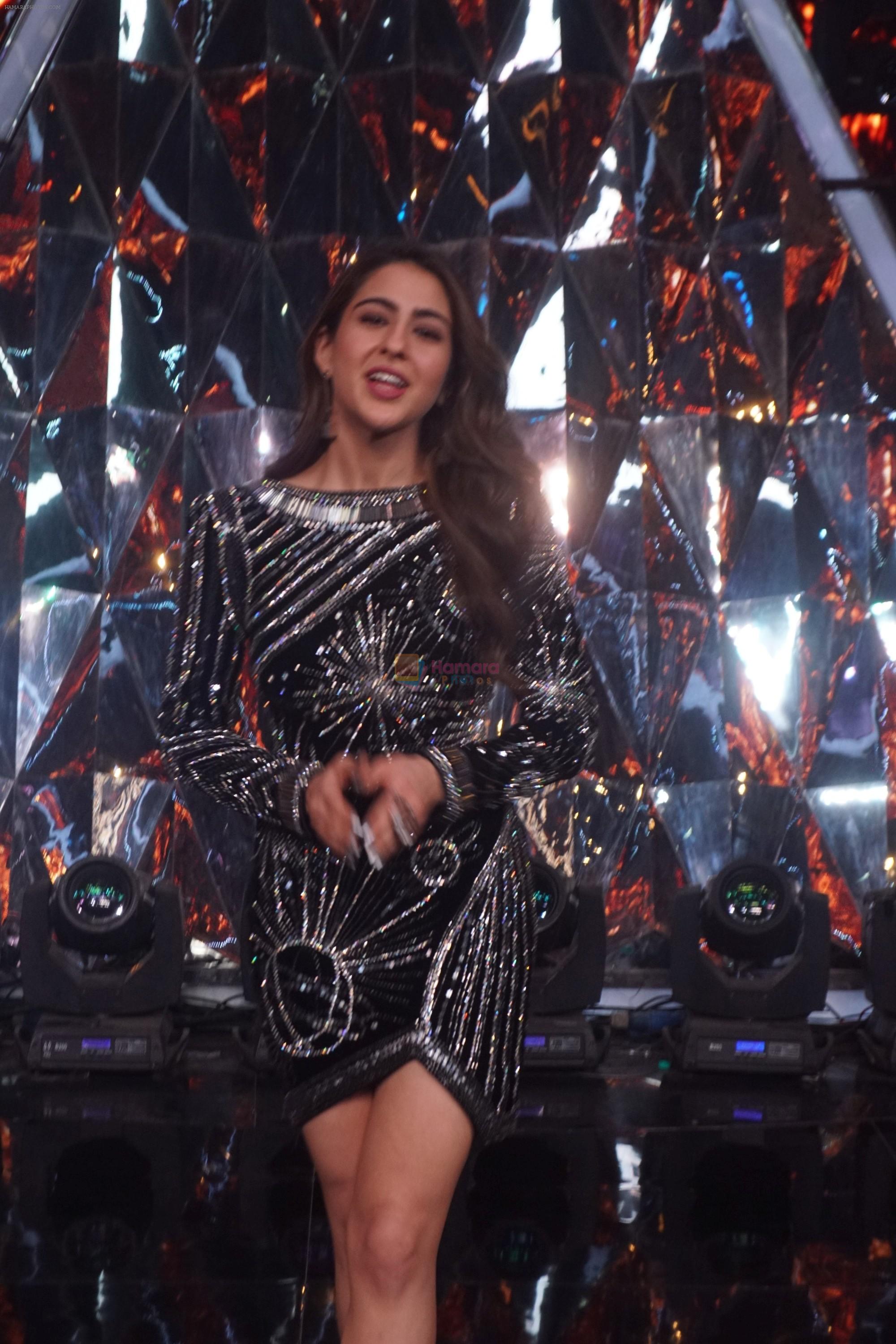 Sara Ali Khan At the Promotion of Film SIMMBA On the Sets Of Indian Idol on 13th Dec 2018
