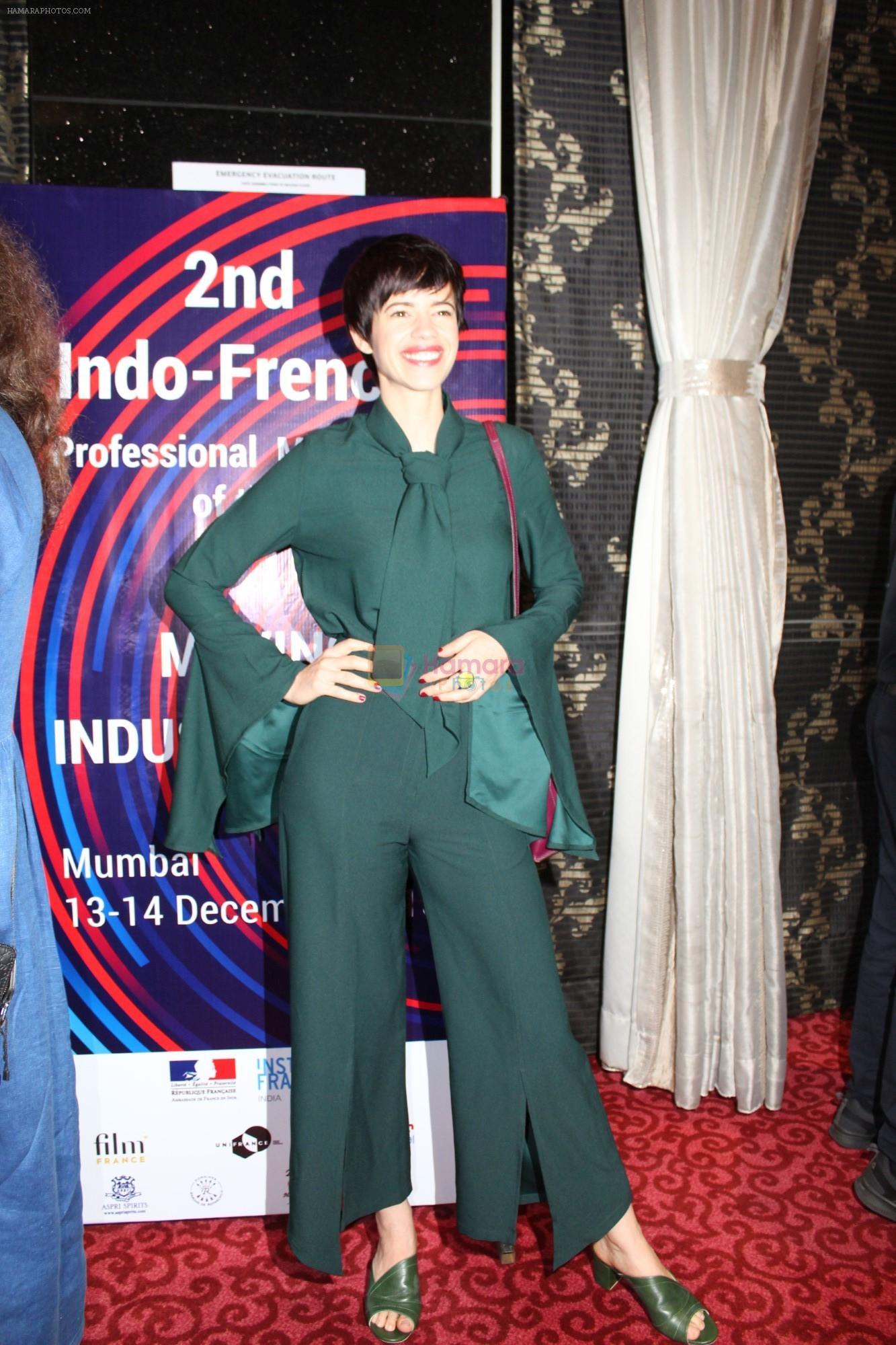 Kalki Koechlin at 2nd Indo-French Meeting Wherin film Industry Culture Exchange Between India on 15th Dec 2018
