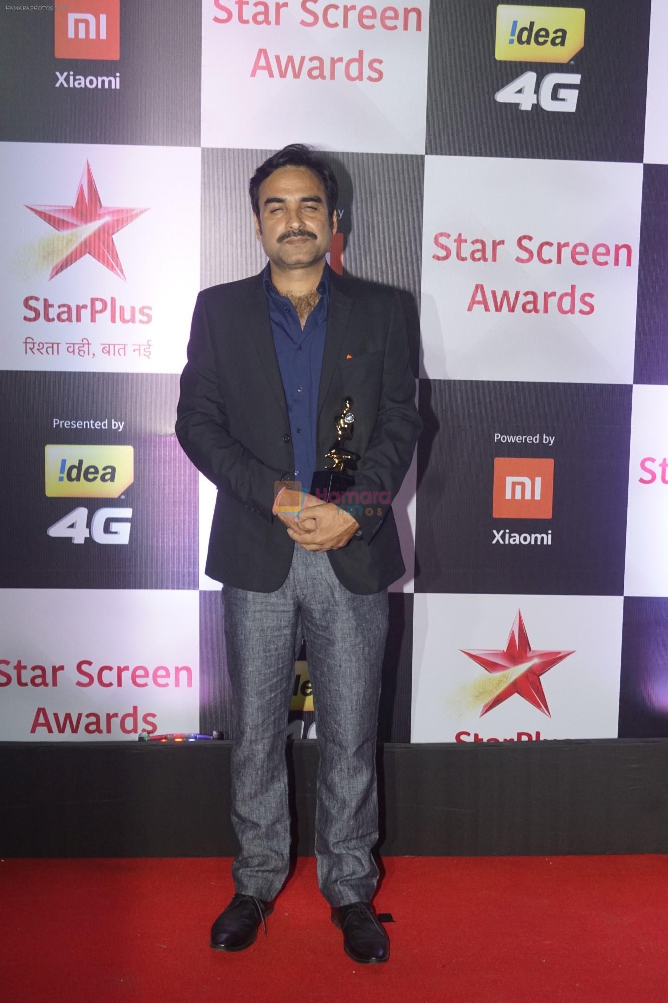 Pankaj Tripathi at Red Carpet of Star Screen Awards 2018 on 16th Dec 2018