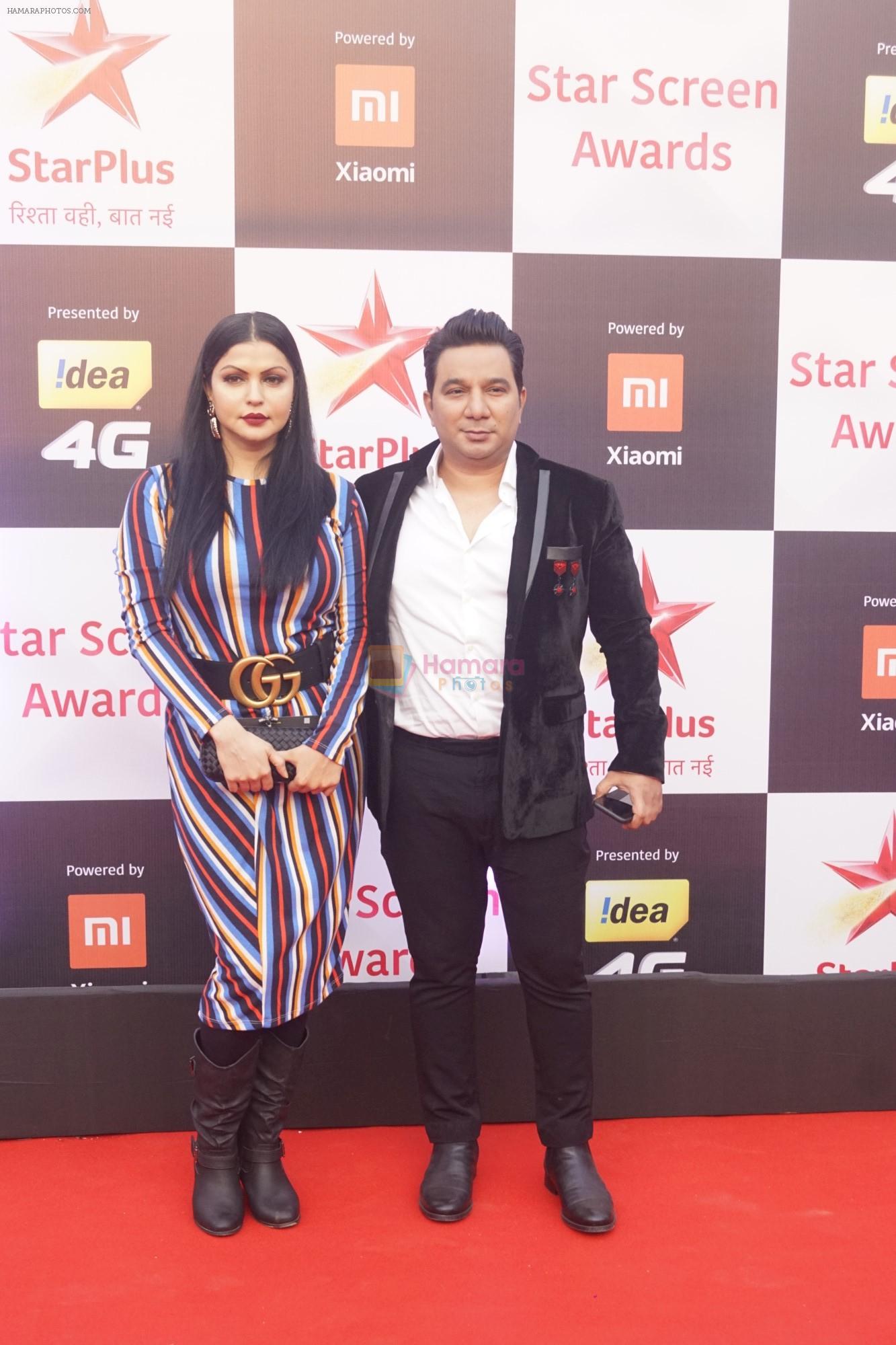 Ahmed Khan at Red Carpet of Star Screen Awards 2018 on 16th Dec 2018