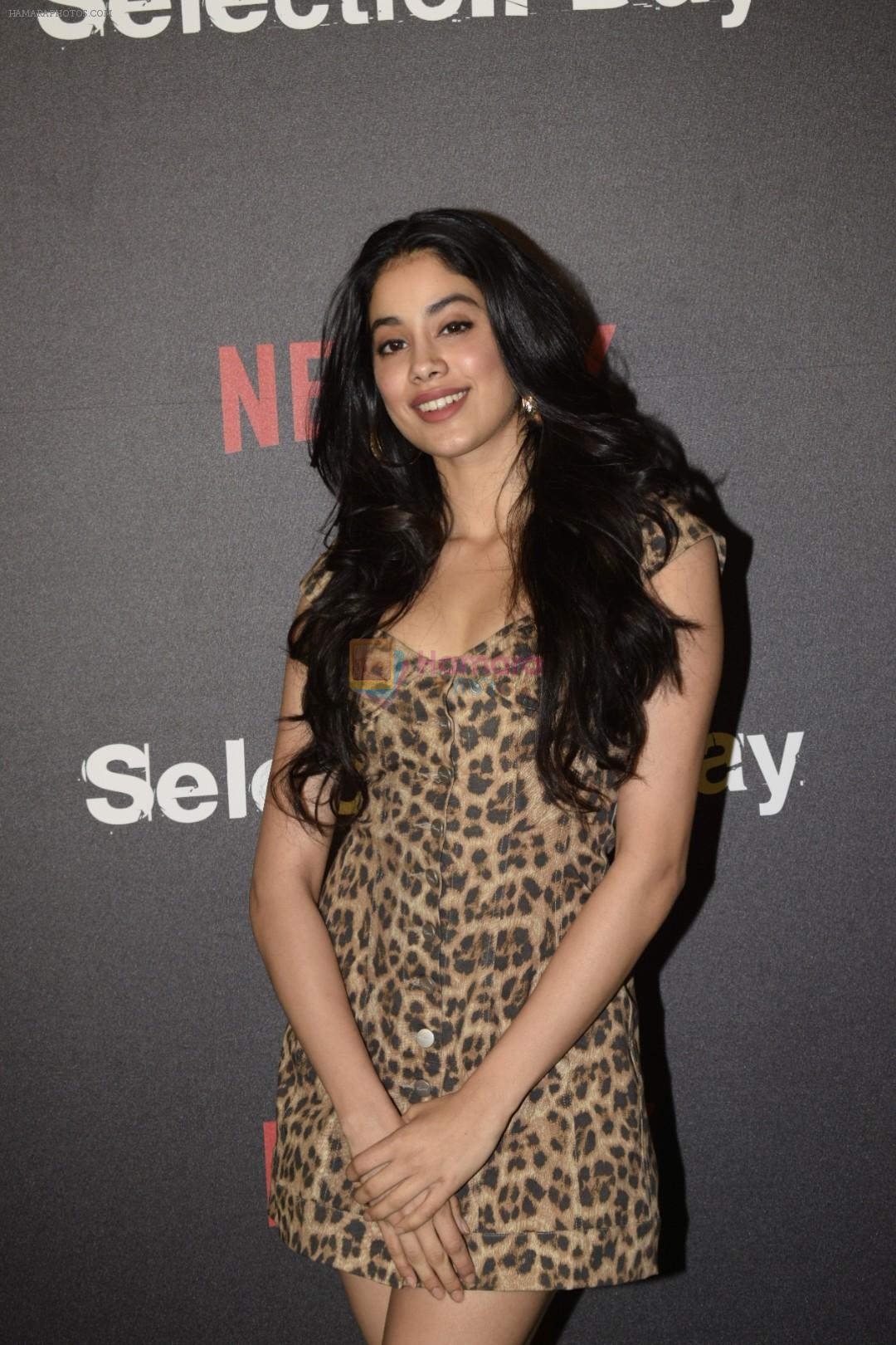 Janhvi Kapoor at the Red Carpet of Netfix Upcoming Series Selection Day on 18th Dec 2018