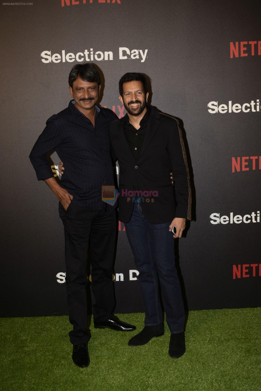 Kabir Khan at the Red Carpet of Netfix Upcoming Series Selection Day on 18th Dec 2018