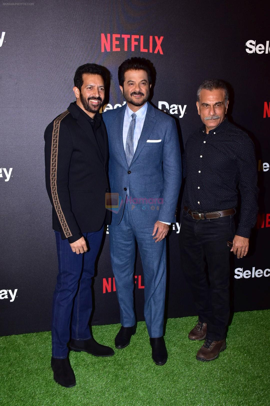 Anil Kapoor, Kabir Khan at the Red Carpet of Netfix Upcoming Series Selection Day on 18th Dec 2018