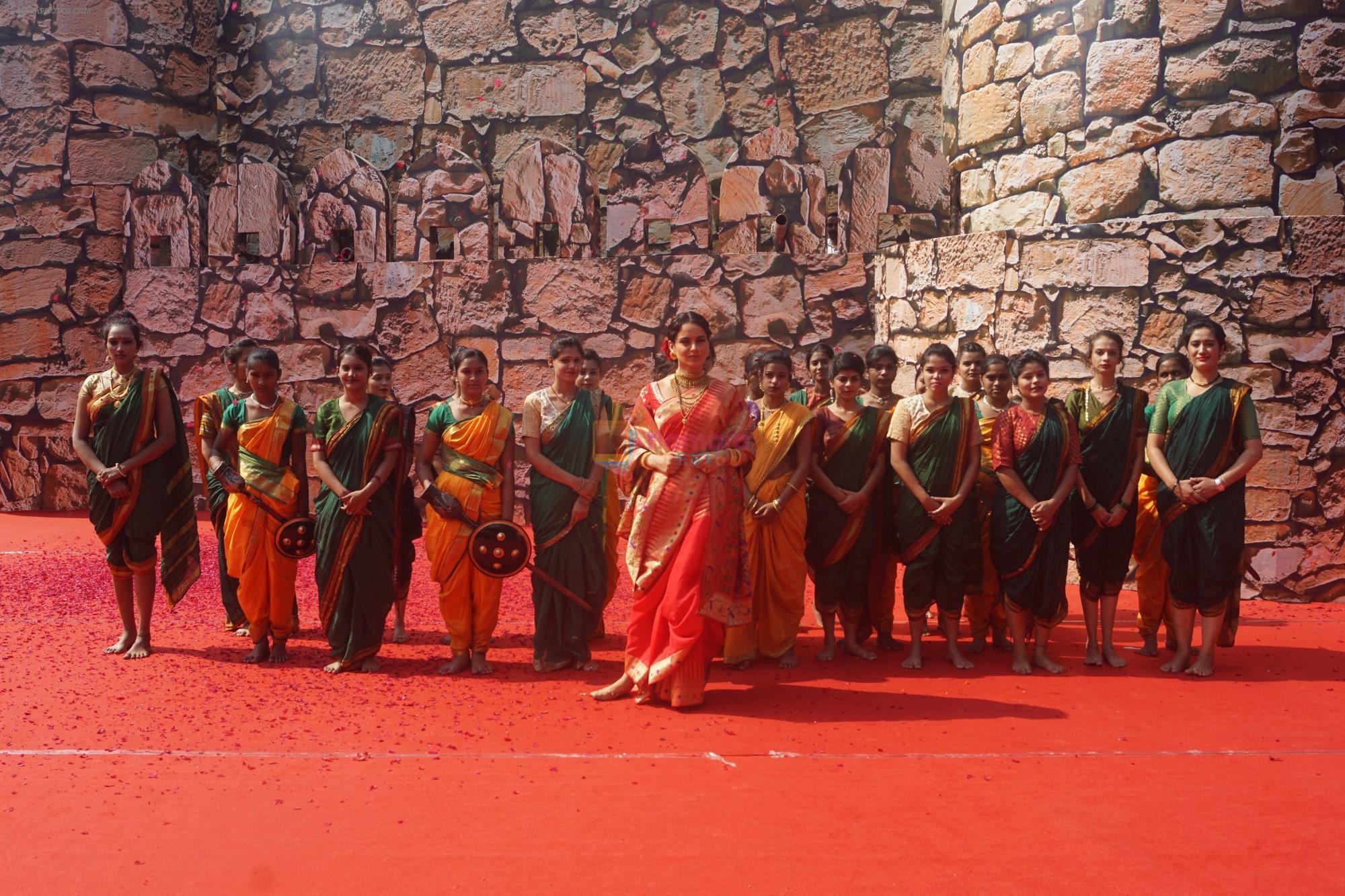 Kangana Ranaut At the Trailer Launch Of Film Manikarnika The Queen Of Jhansi on 18th Dec 2018