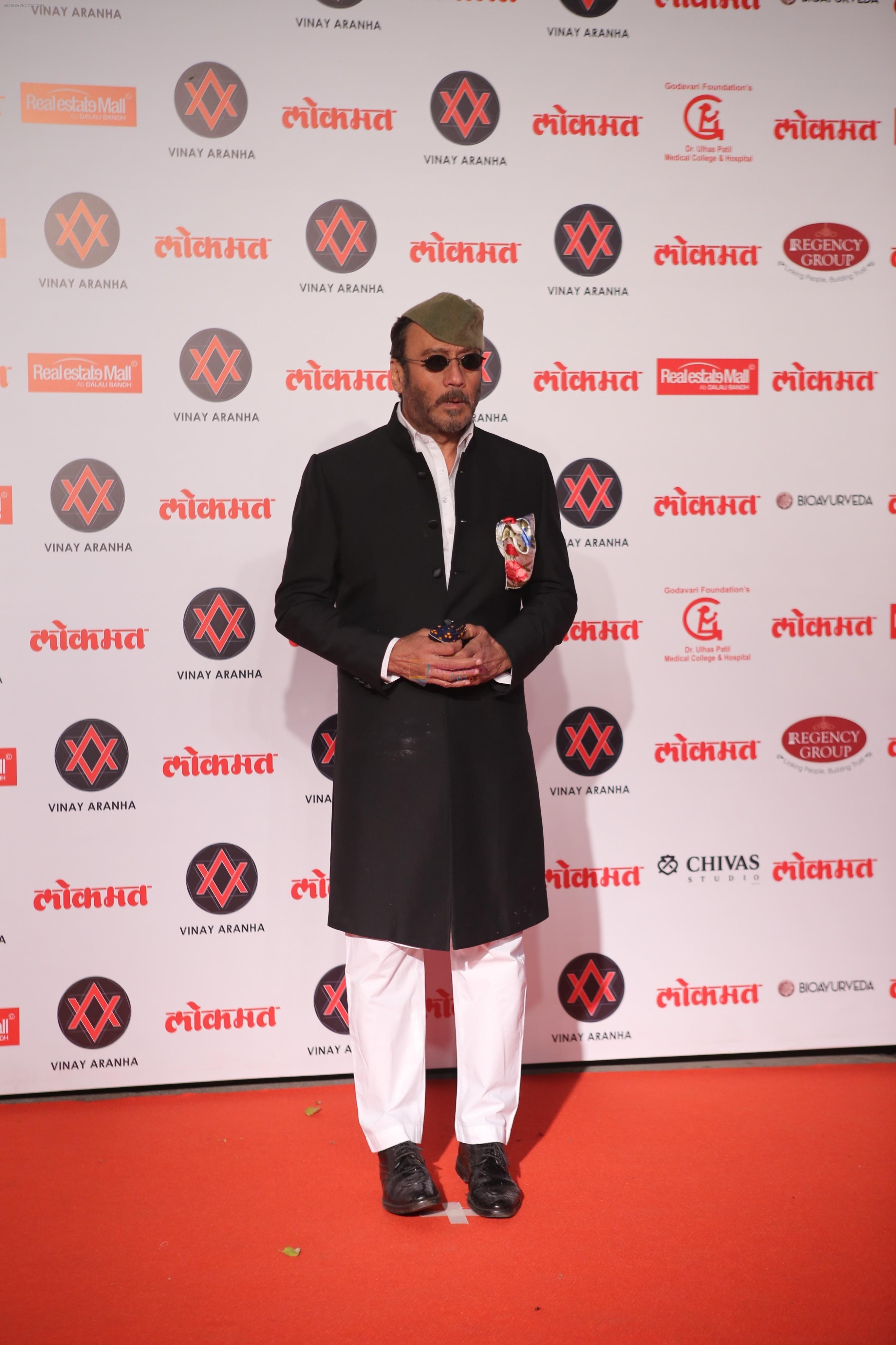 Jackie Shroff at Lokmat Most Stylish Awards in The Leela hotel andheri on 19th Dec 2018