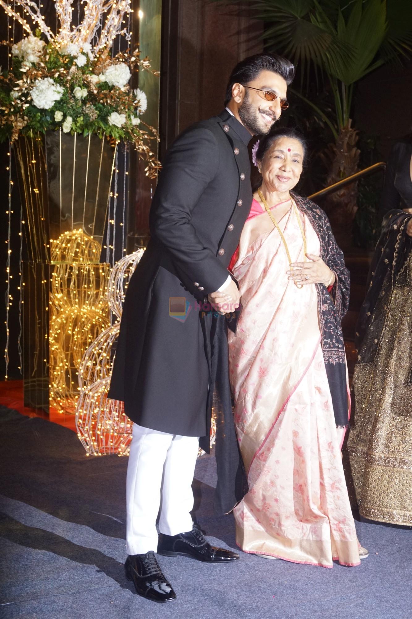 Asha  Bhosle at Priyanka Chopra & Nick Jonas wedding reception in Taj Lands End bandra on 20th Dec 2018
