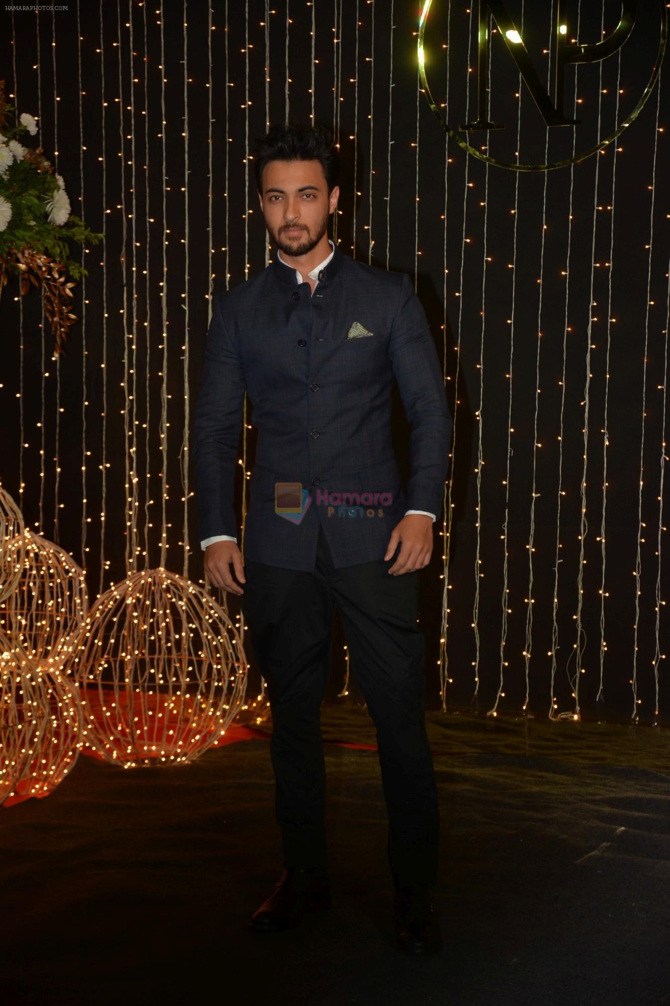 Aayush Sharma at Priyanka Chopra & Nick Jonas wedding reception in Taj Lands End bandra on 20th Dec 2018