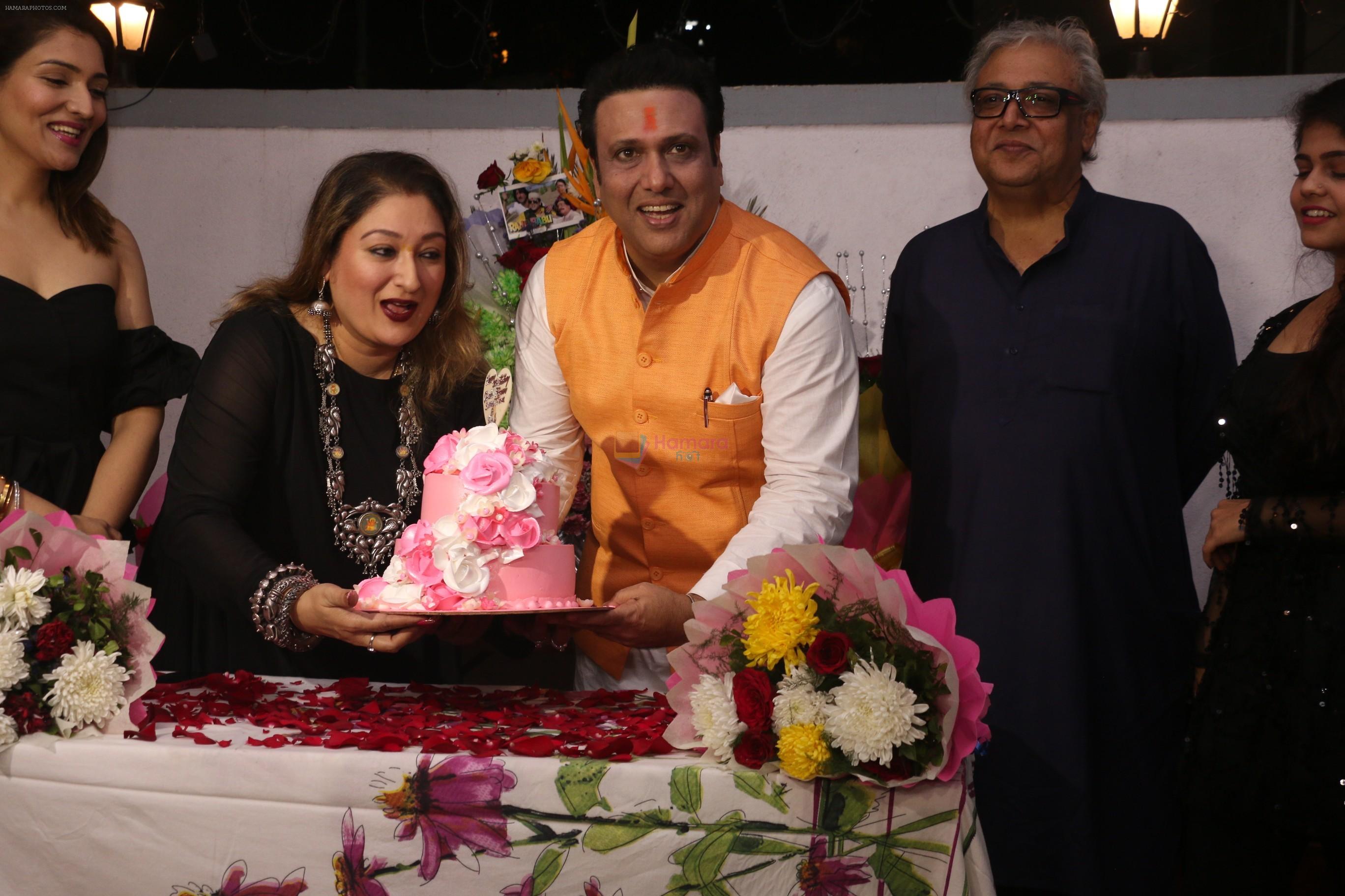 Govinda celebrates his birthday with cake cutting at his residence in juhu on 21st Dec 2018