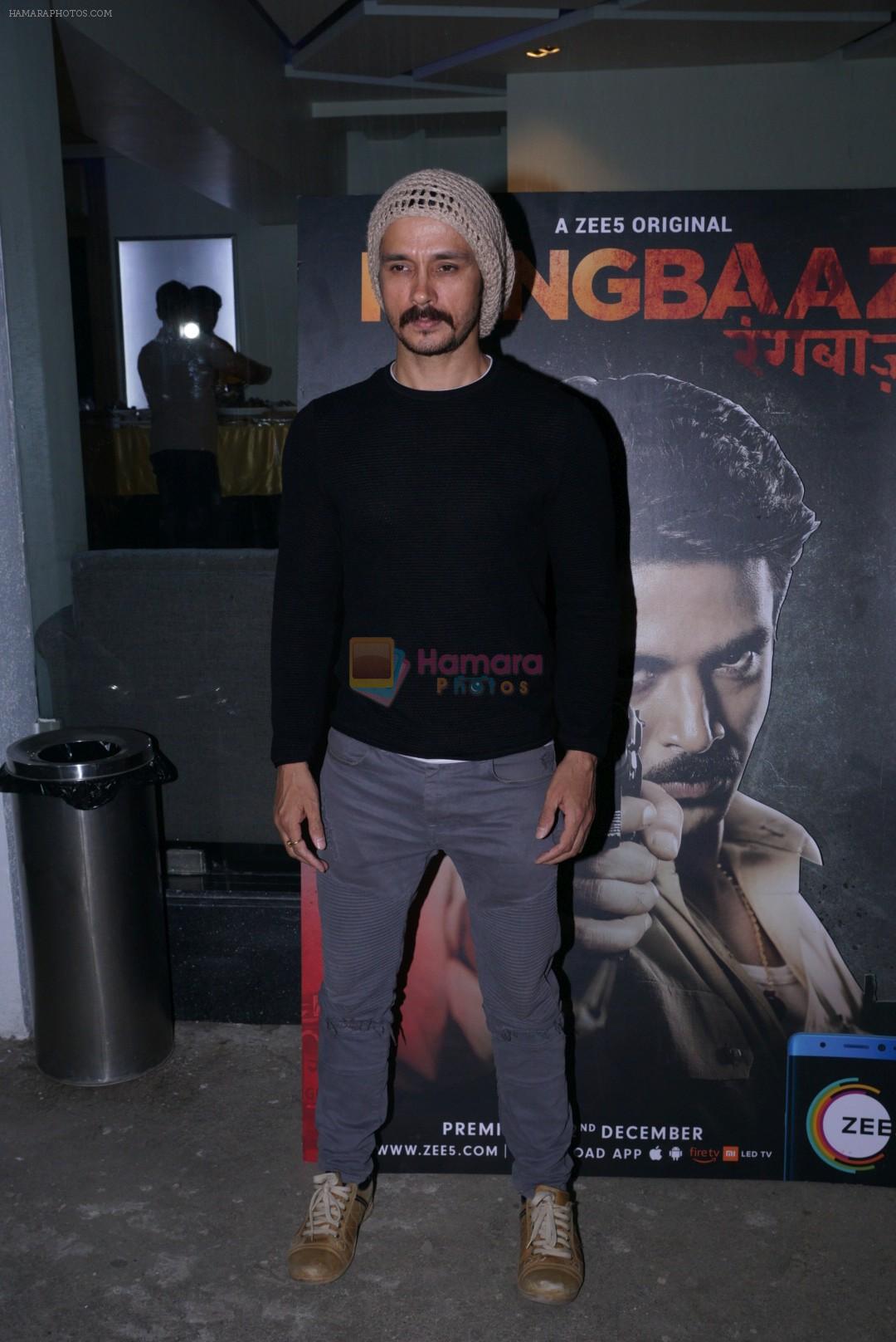 Darshan Kumar at the Screening of Zee5's new series Rangbaaz in sunny sound juhu on 21st Dec 2018