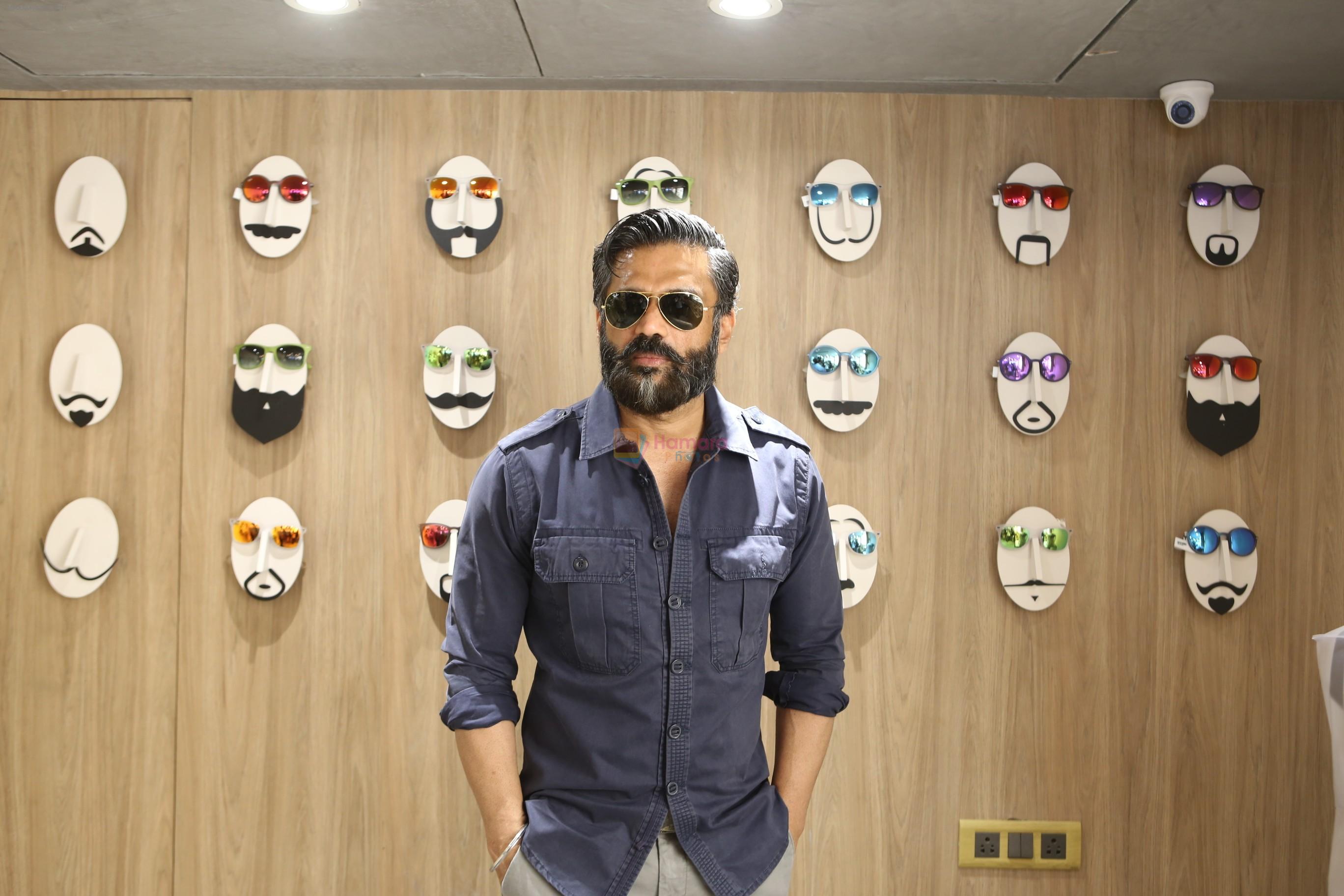 Sunil Shetty At The Launch Of Specta Designer Eyewear Boutique In Khar on 22nd Dec 2018