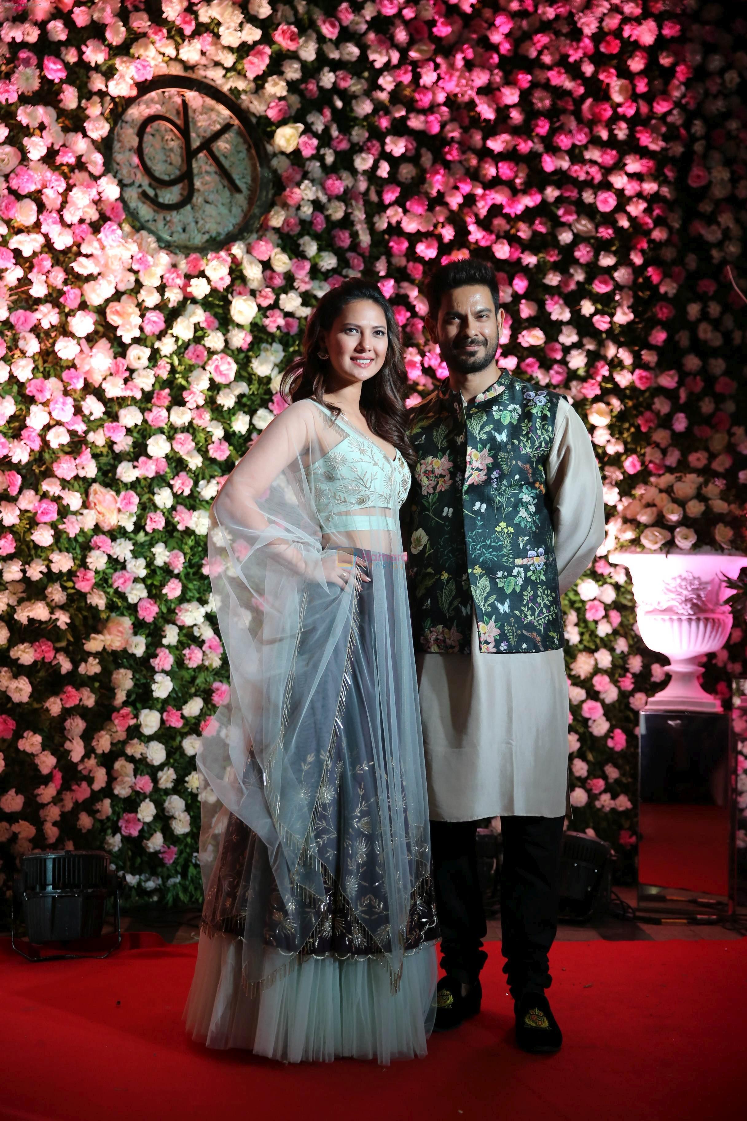 Rochelle Rao at Kapil Sharma's wedding reception in jw marriott Sahar on 25th Dec 2018