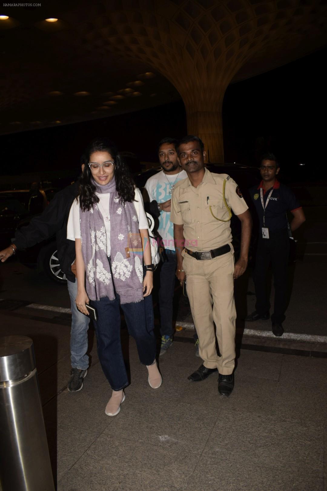 Shraddha Kapoor spotted at airport in andheri on 29th Dec 2018